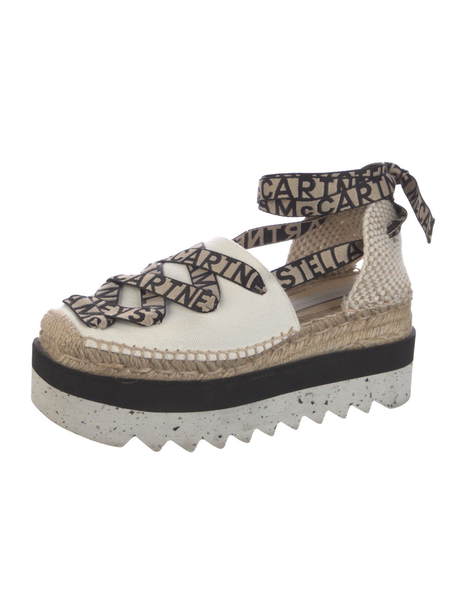 Stella McCartney Canvas Printed Espadrilles