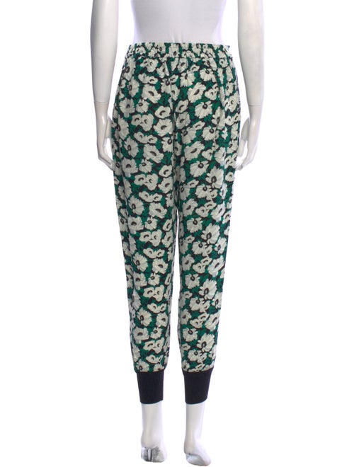 Stella McCartney Floral Print Skinny Leg Pants
