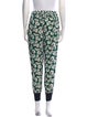 Stella McCartney Floral Print Skinny Leg Pants