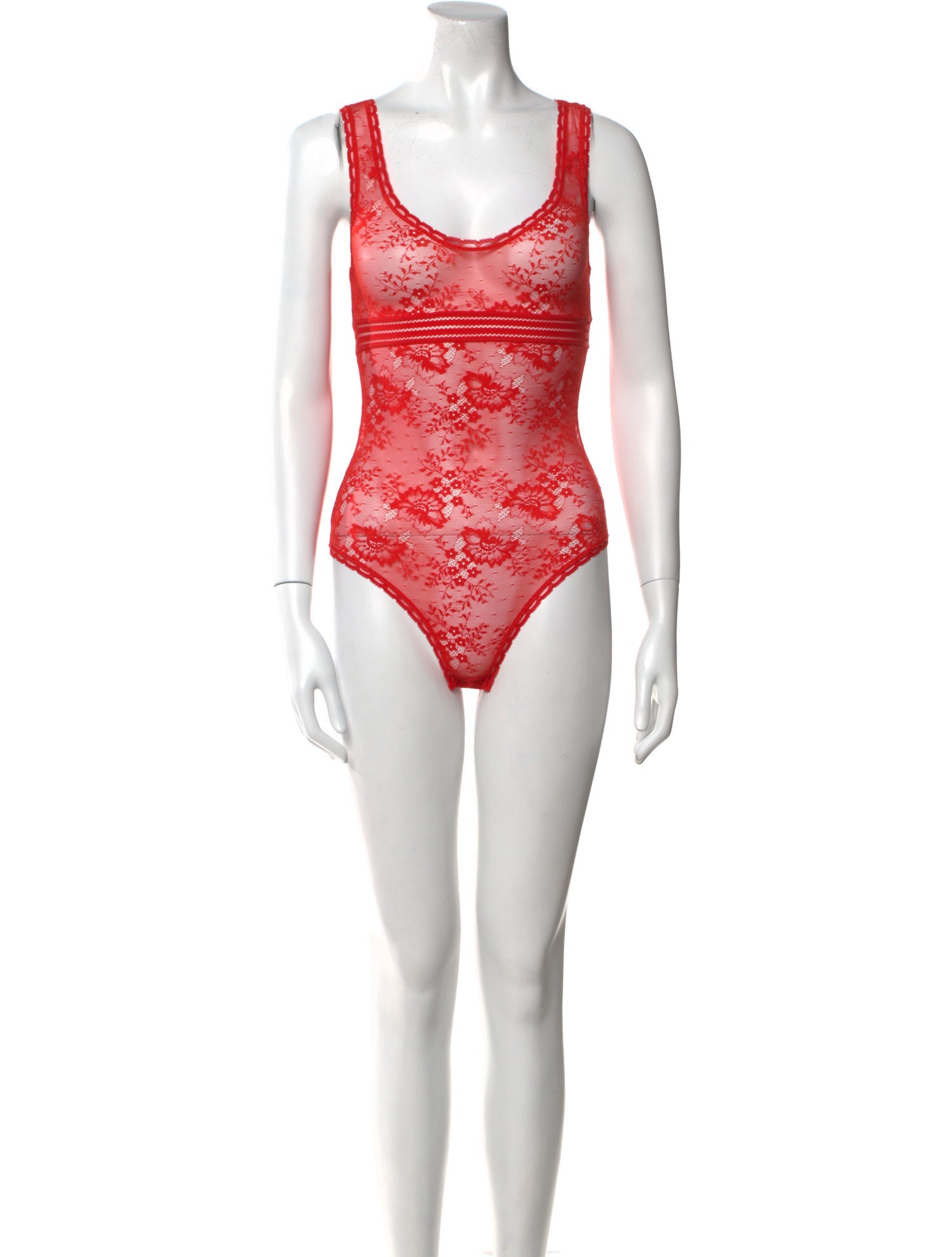 Stella McCartney Scoop Neck Sleeveless Bodysuit