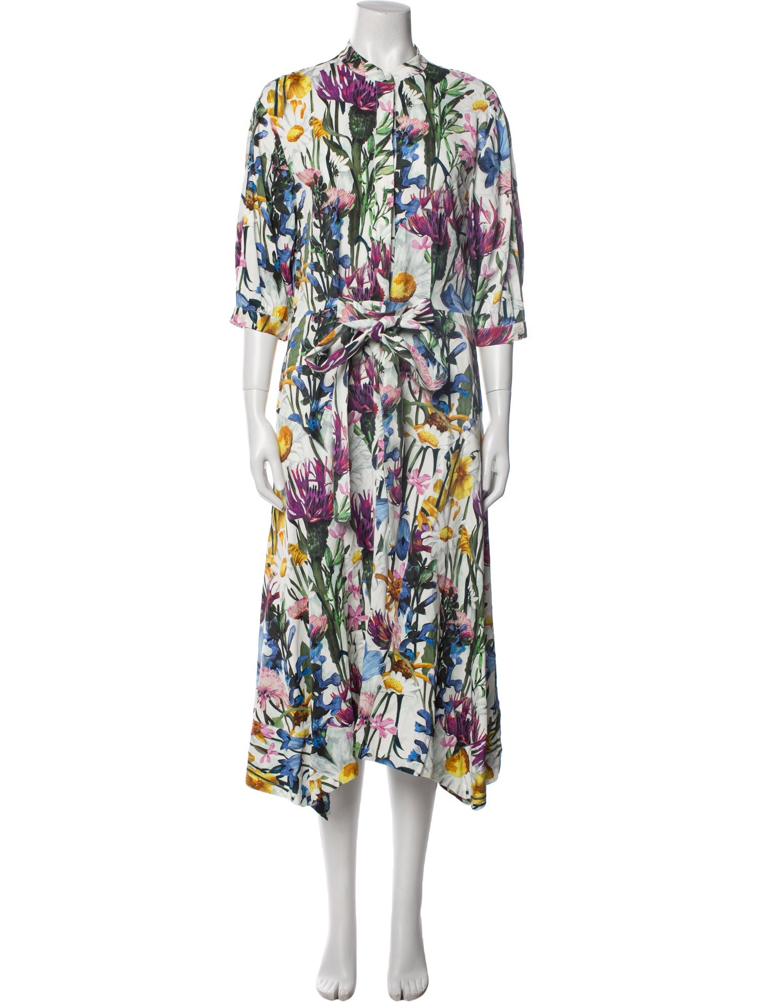 Stella McCartney Floral Print Long Dress