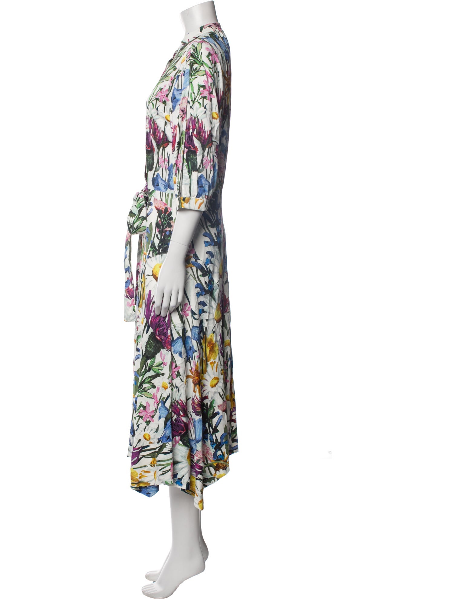 Stella McCartney Floral Print Long Dress
