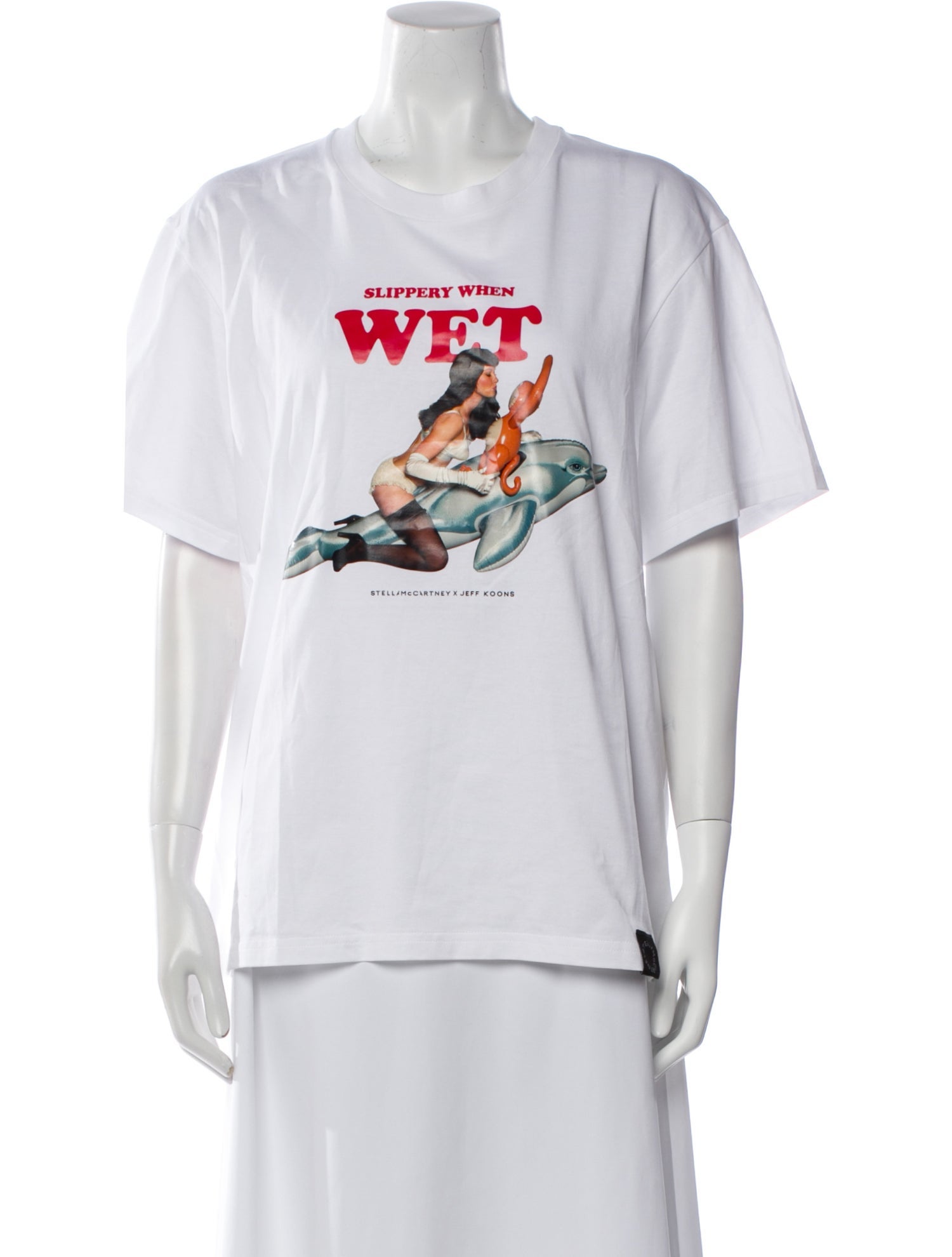 Stella McCartney Graphic Print Crew Neck T-Shirt w/ Tags