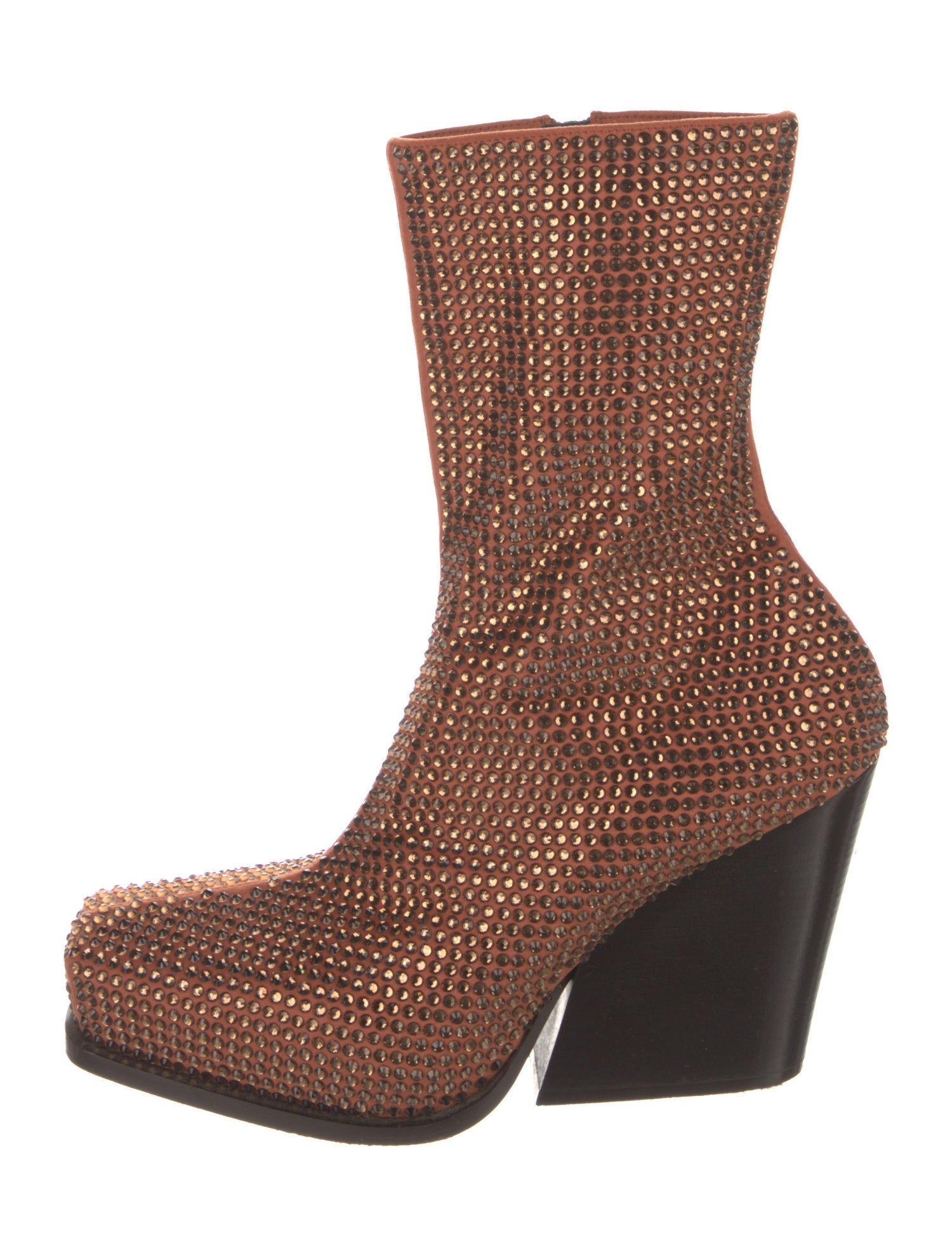 Stella McCartney Crystal Crystal Embellishments Sock Boots
