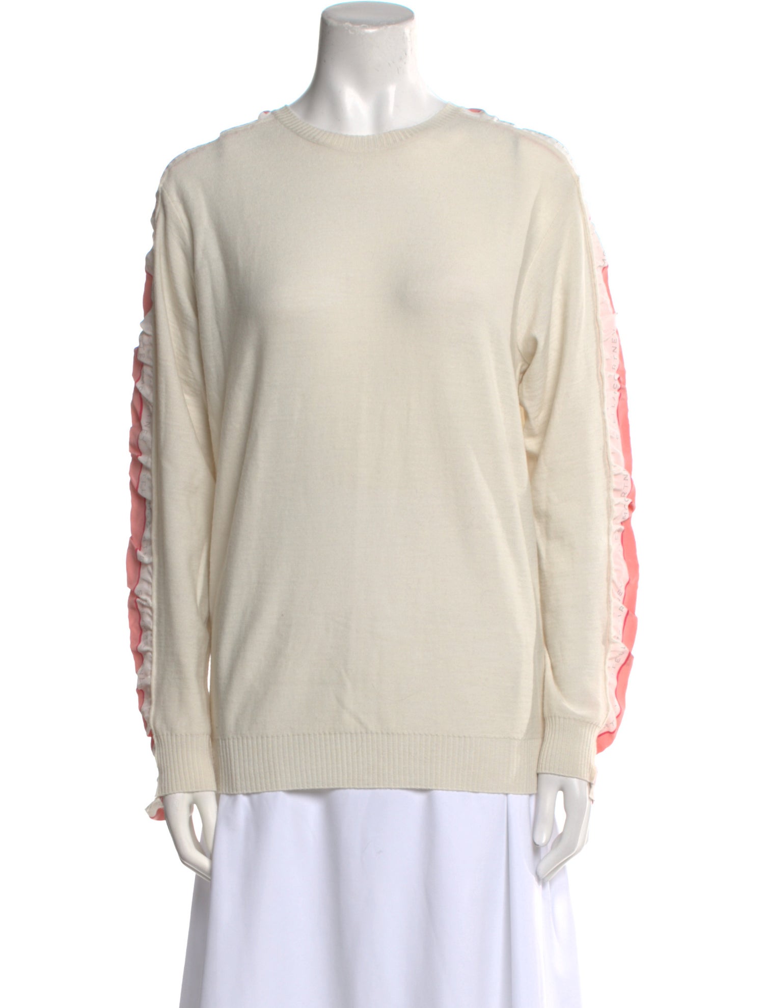 Stella McCartney Virgin Wool Scoop Neck Sweater