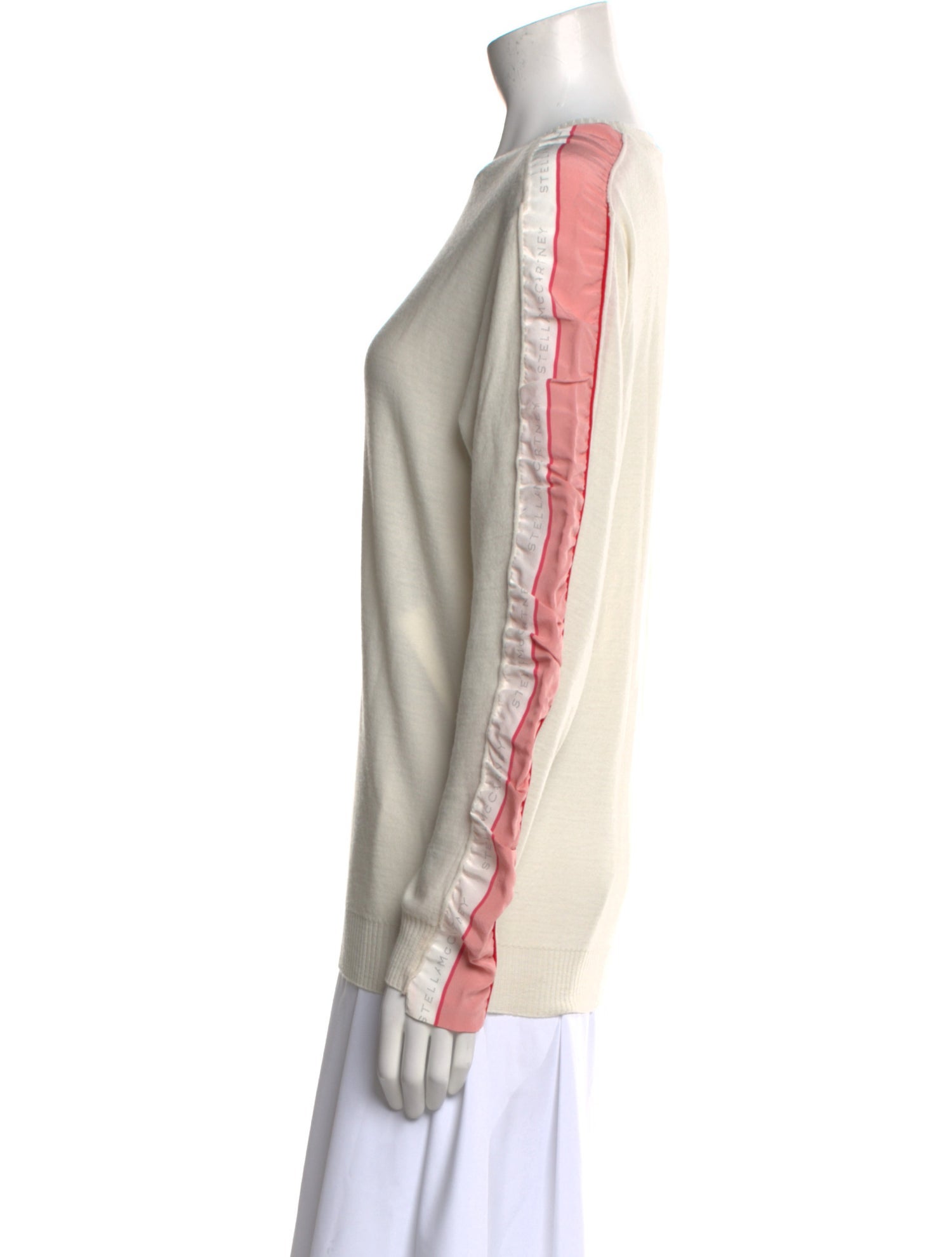 Stella McCartney Virgin Wool Scoop Neck Sweater