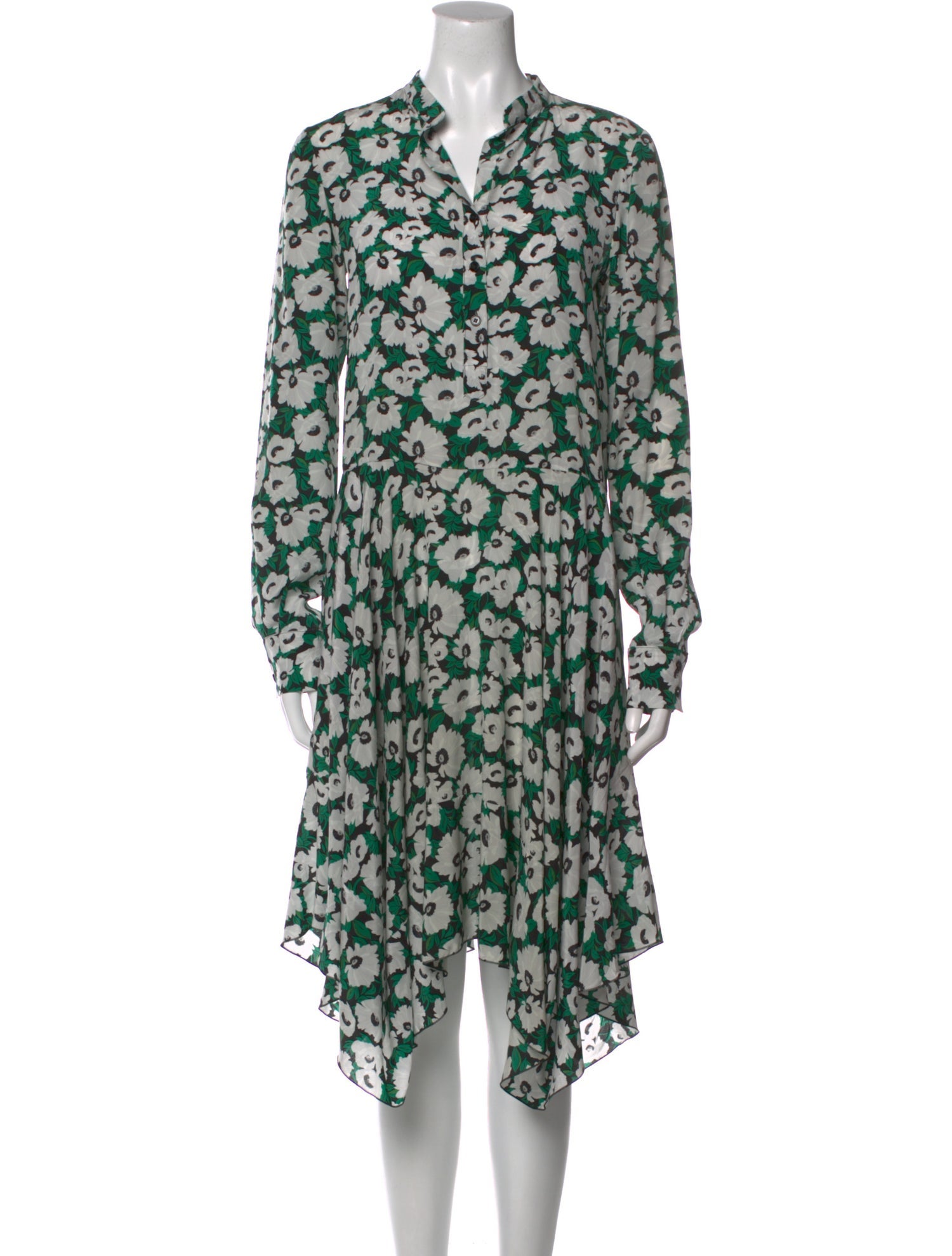 Stella McCartney Silk Midi Length Dress