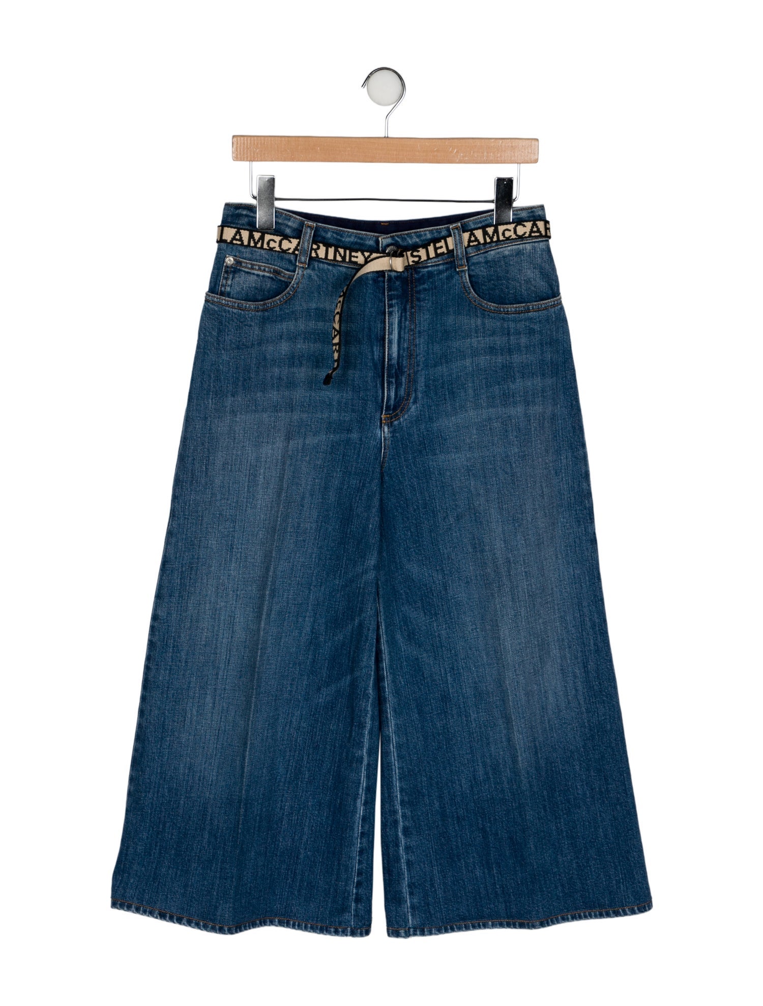 Stella McCartney High-Rise Wide Leg Jeans