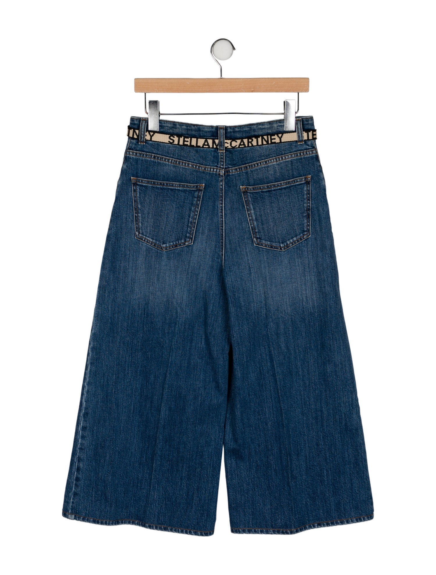 Stella McCartney High-Rise Wide Leg Jeans