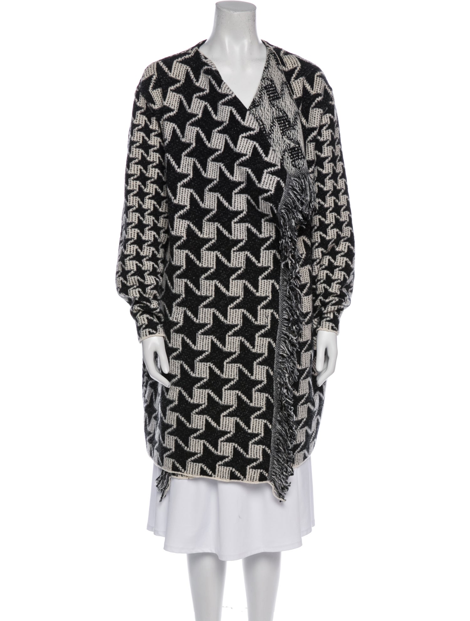 Stella McCartney Virgin Wool Printed Coat