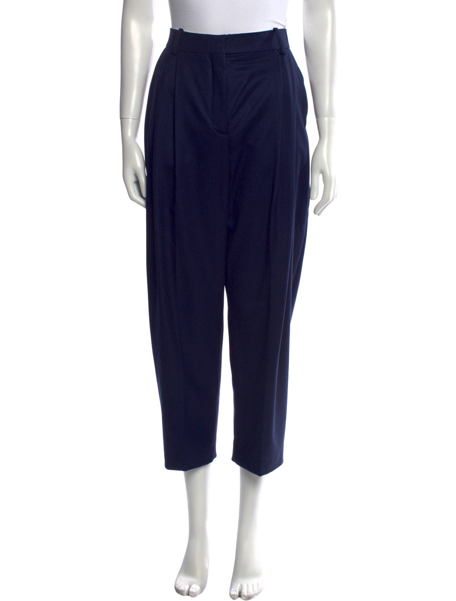 Stella McCartney Wool Straight Leg Pants