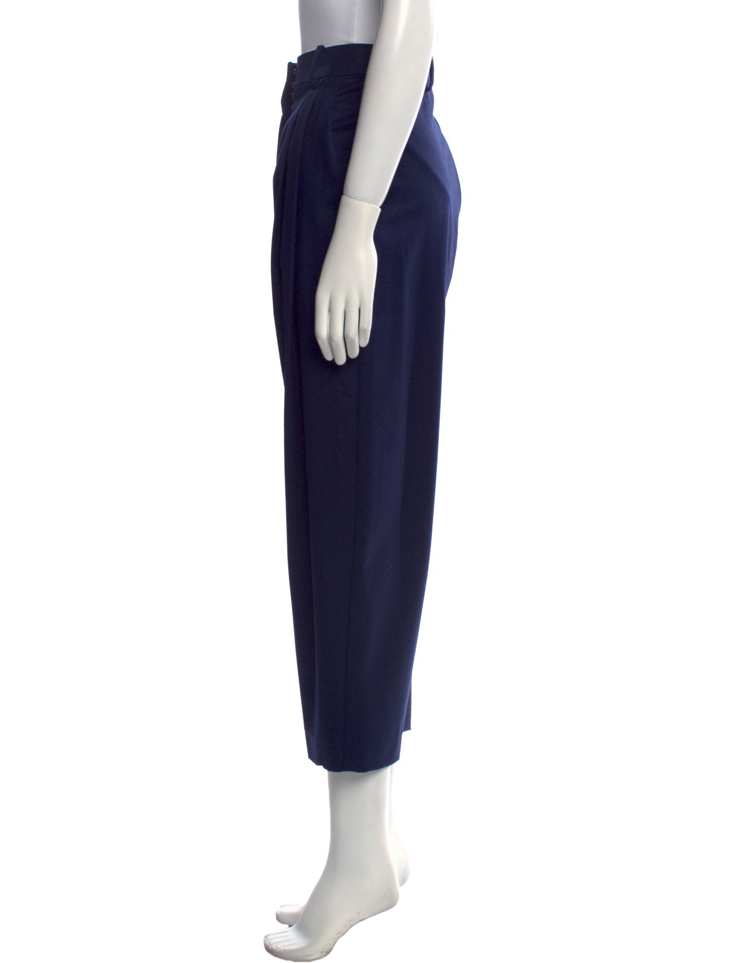 Stella McCartney Wool Straight Leg Pants