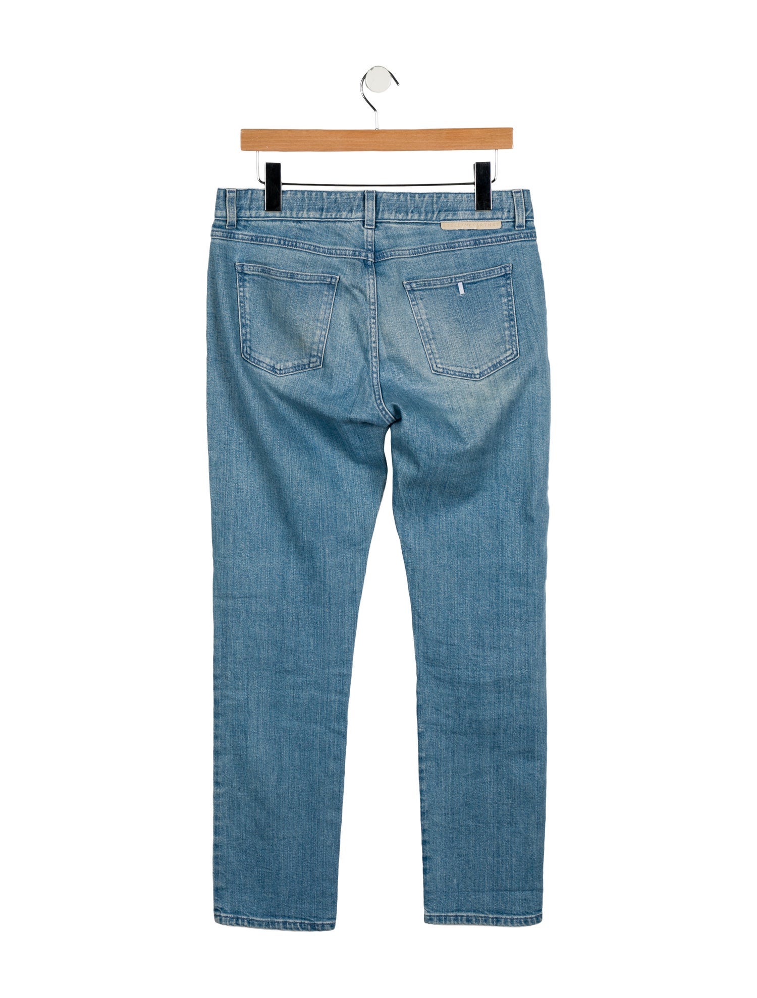 Stella McCartney Mid-Rise Straight Leg Jeans