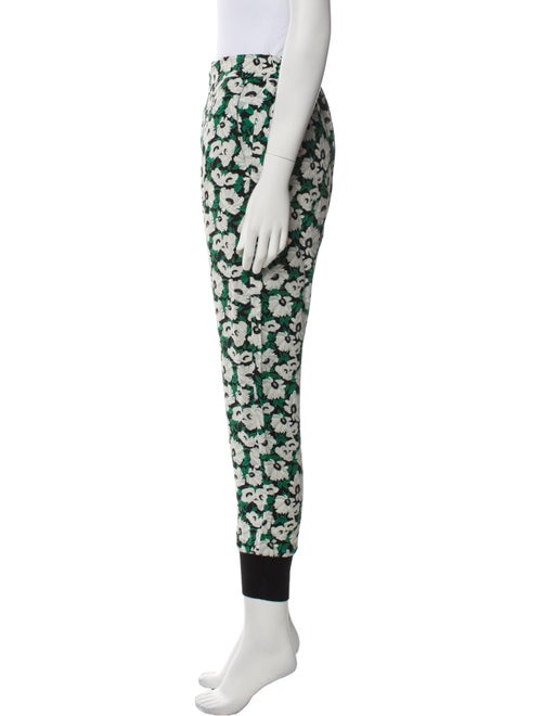 Stella McCartney Floral Print Skinny Leg Pants
