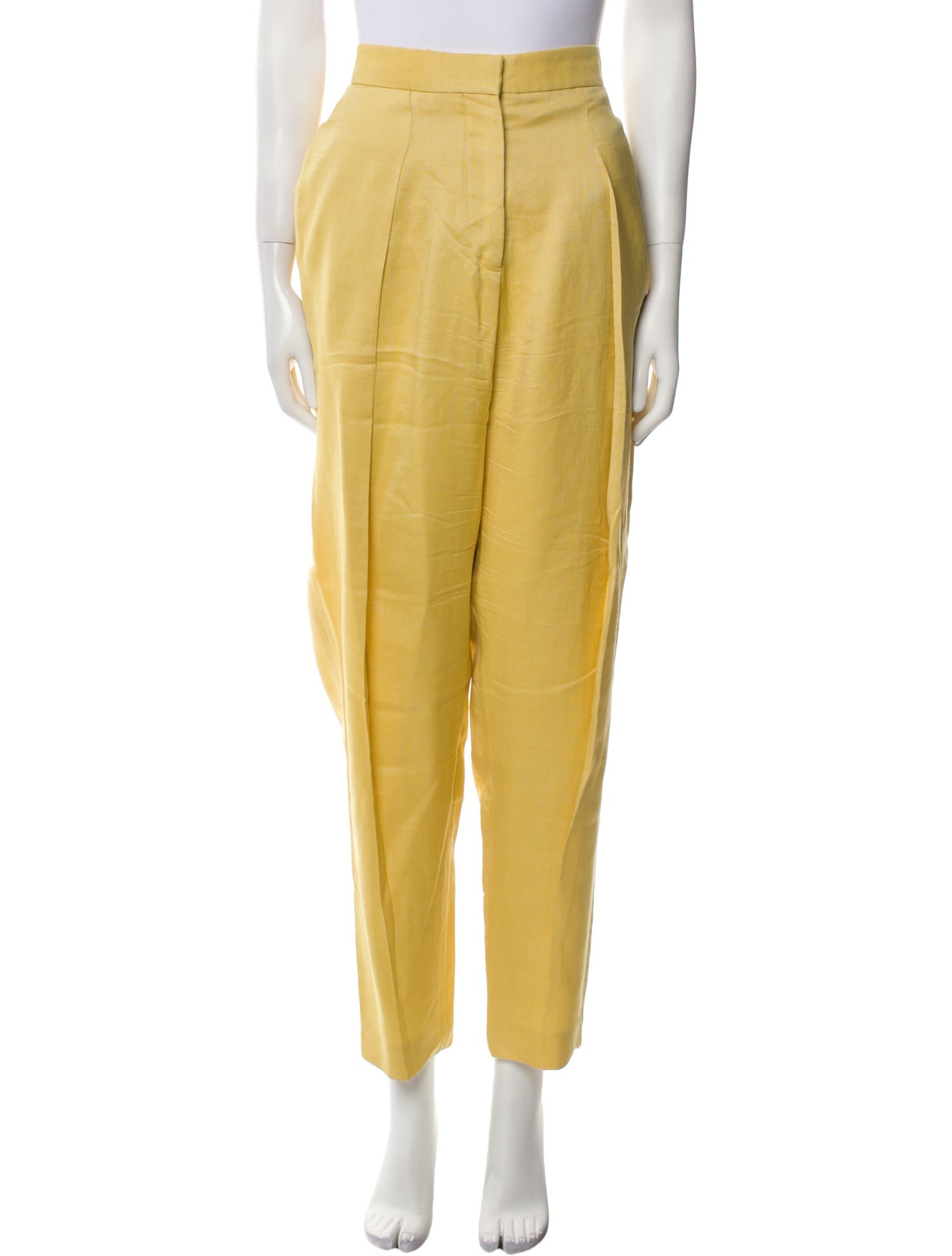 Stella McCartney Wool Straight Leg Pants