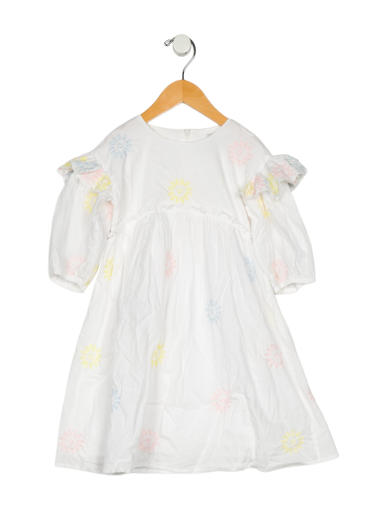 Stella McCartney Toddler Girls' Embroidered Long Sleeve Dress