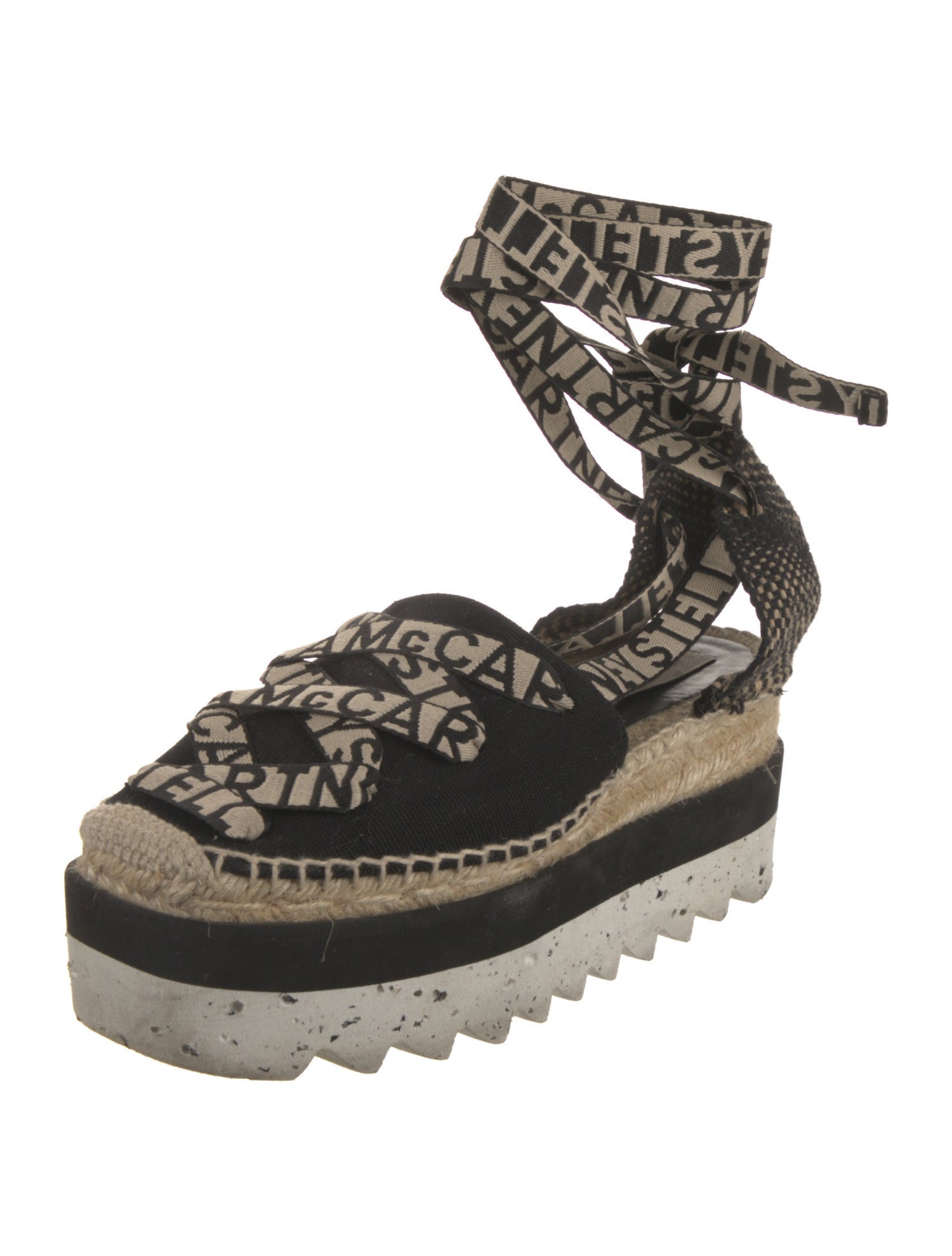 Stella McCartney Canvas Printed Espadrilles