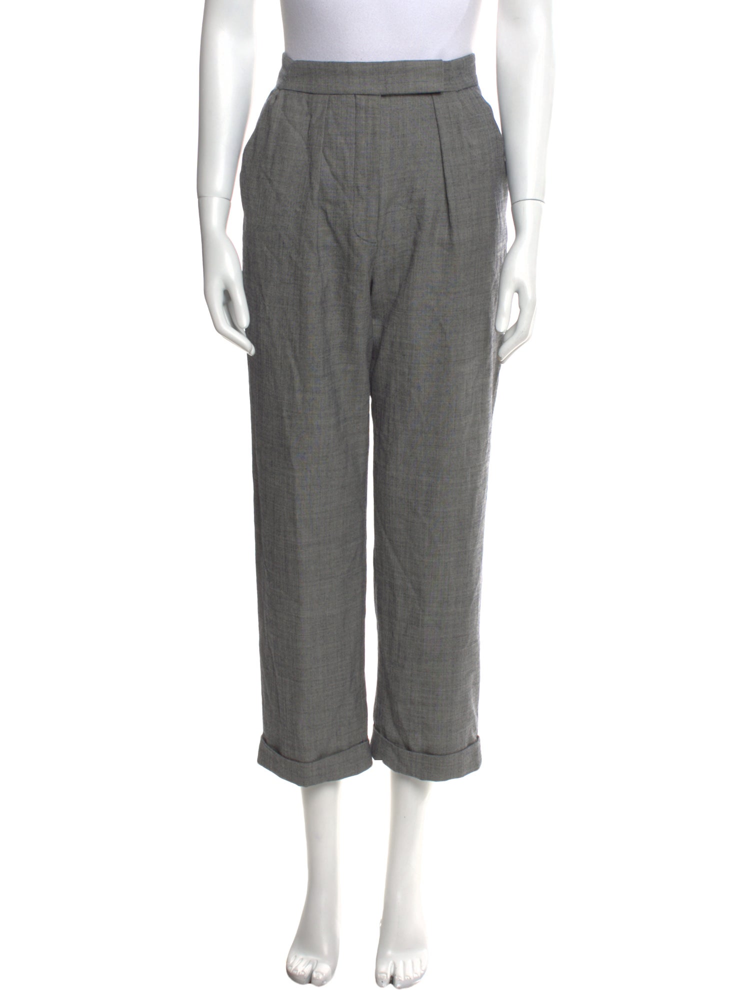 Stella McCartney Wool Straight Leg Pants