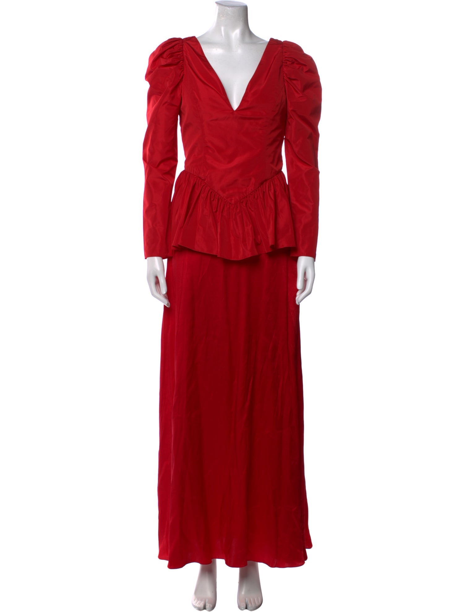 Stella McCartney V-Neck Long Dress