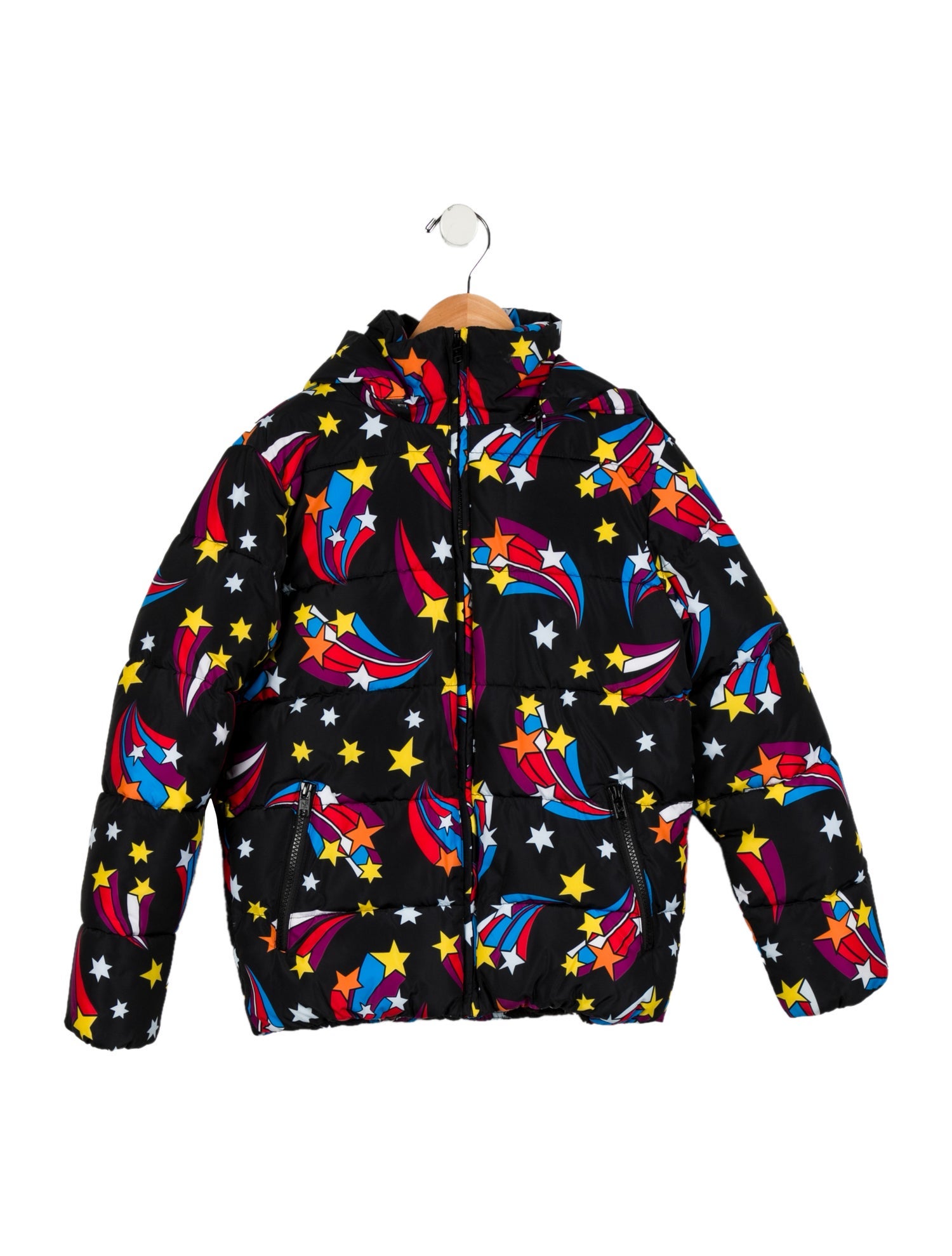 Stella McCartney All Over Print Puffer Coat