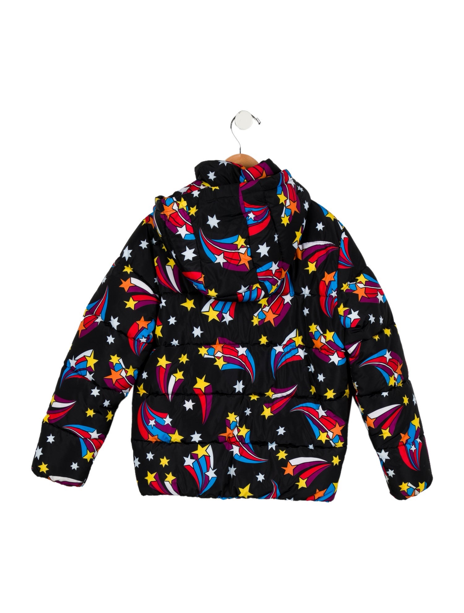 Stella McCartney All Over Print Puffer Coat
