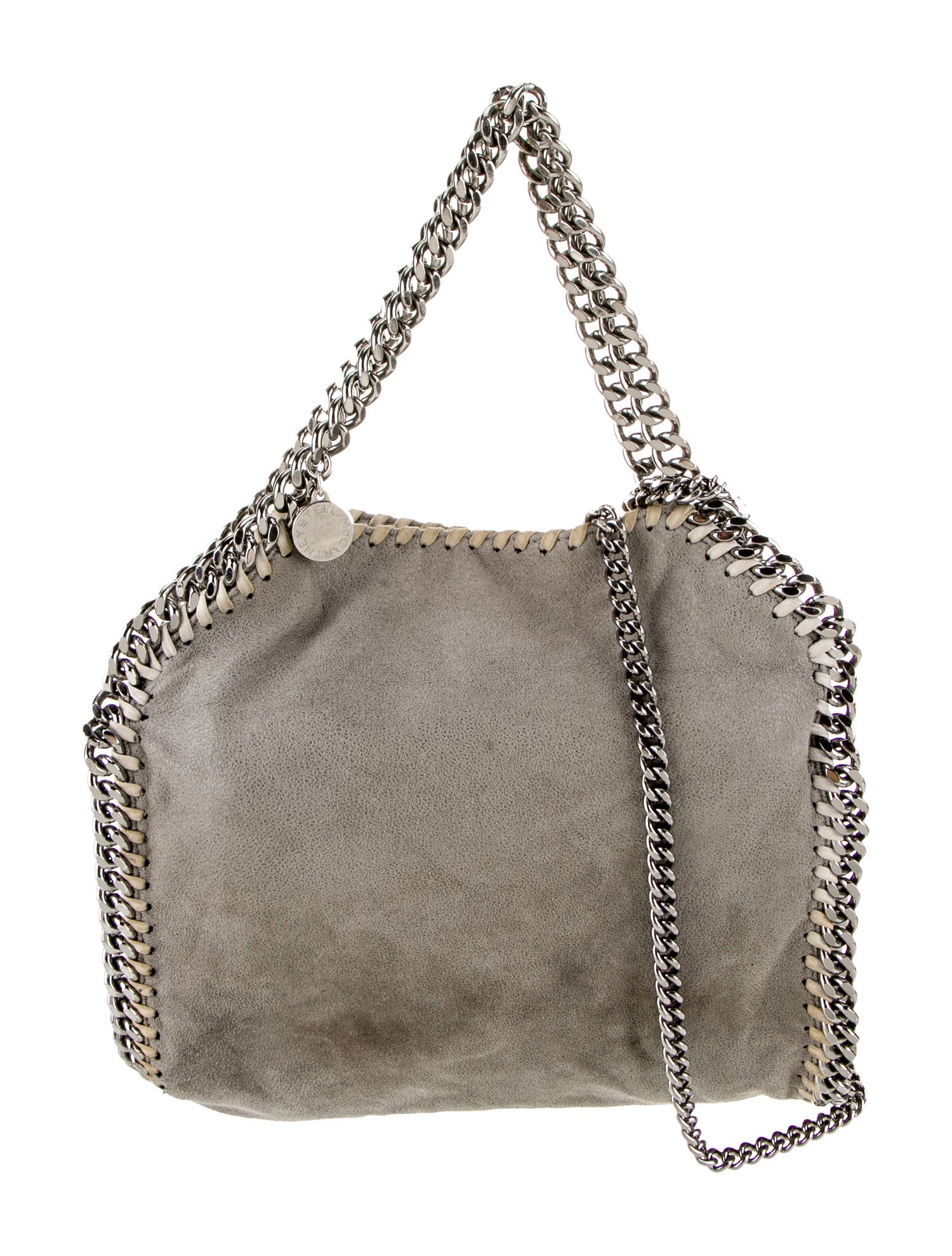 Stella McCartney Vegetarian Suede Shoulder Bag