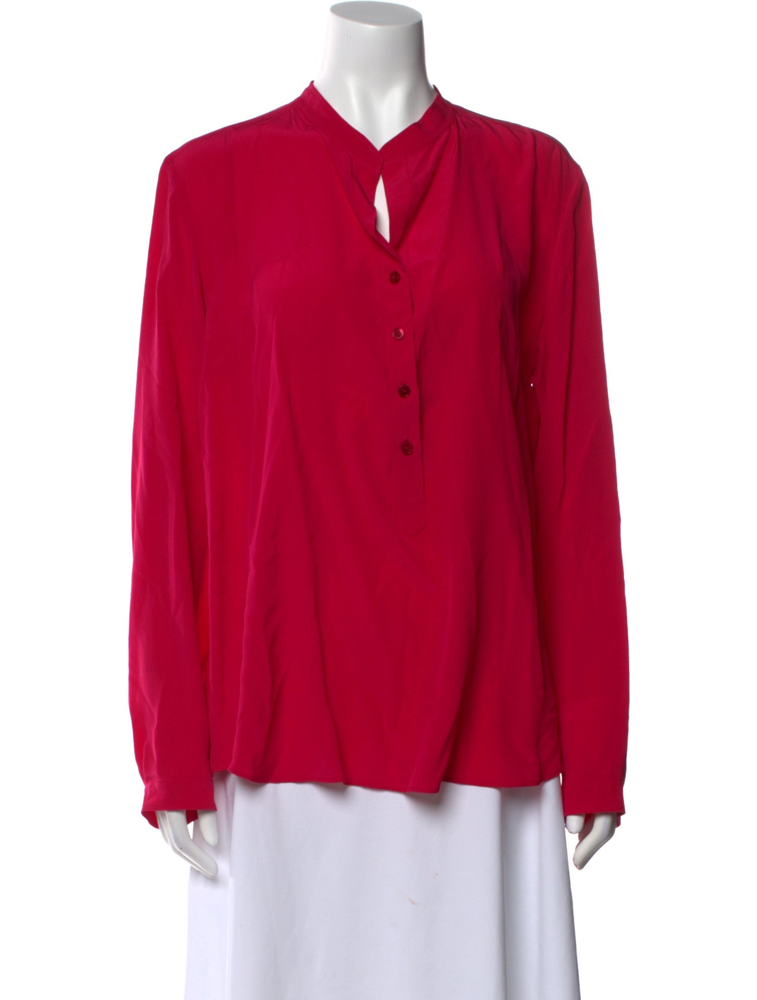 Stella McCartney Silk V-Neck Blouse
