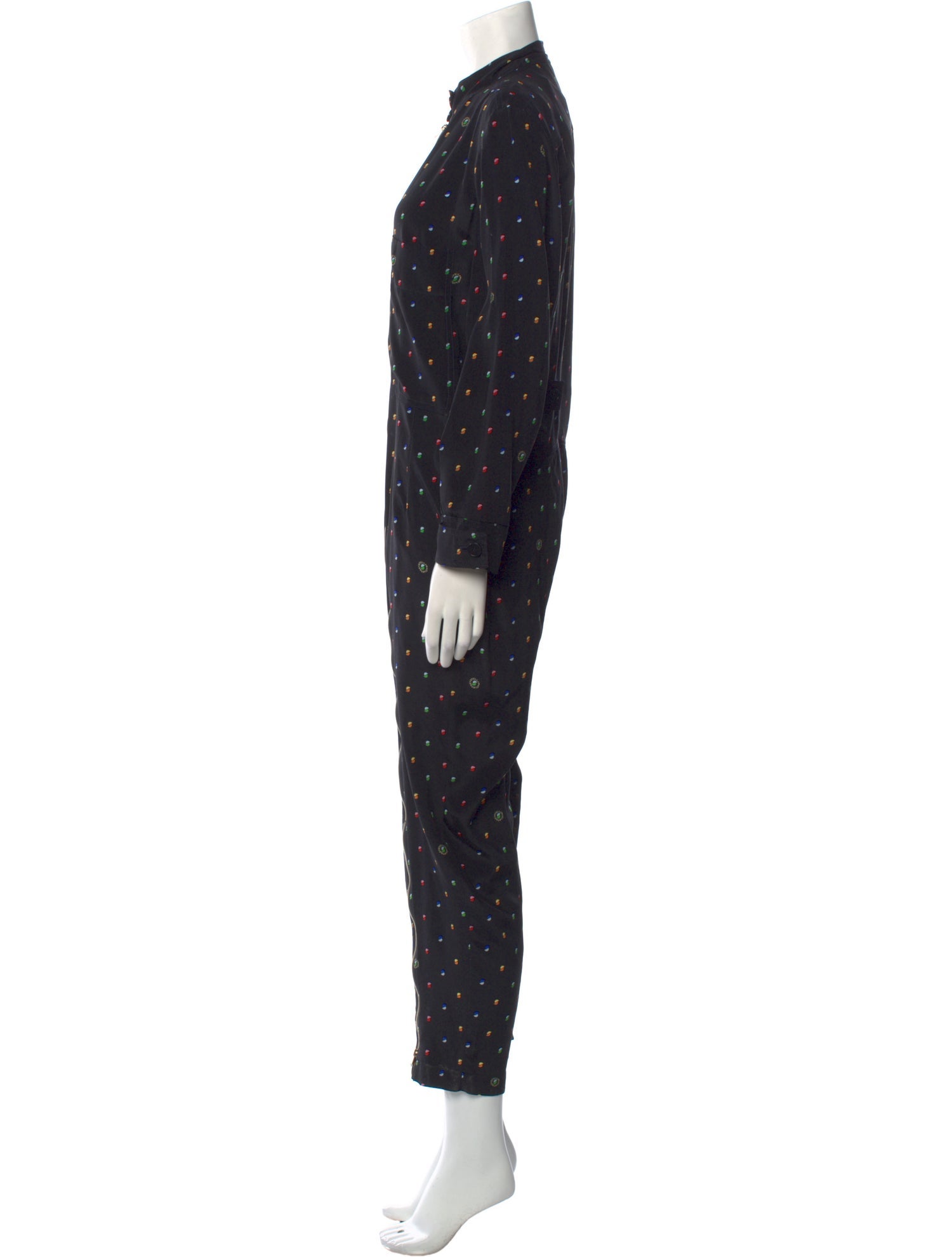 Stella McCartney Silk Printed Jumpsuit