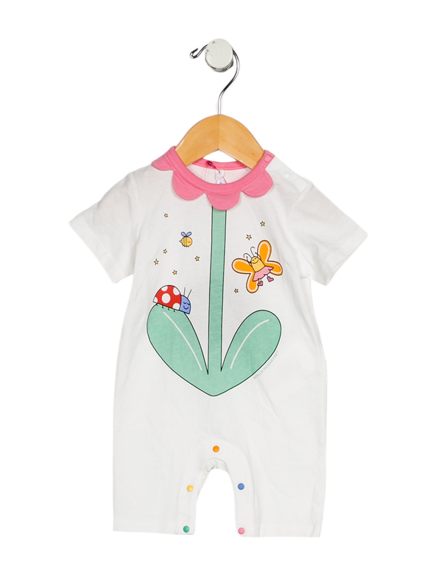 Stella McCartney Infant Girl's Graphic Short Sleeve One-Piece w/Tags