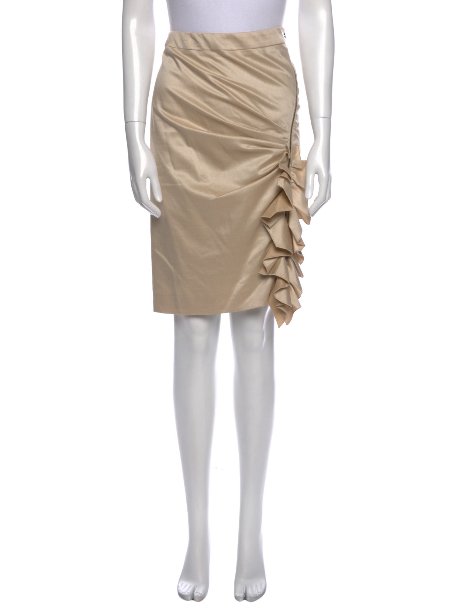 Stella McCartney Ruffle Embellishment Knee-Length Skirt