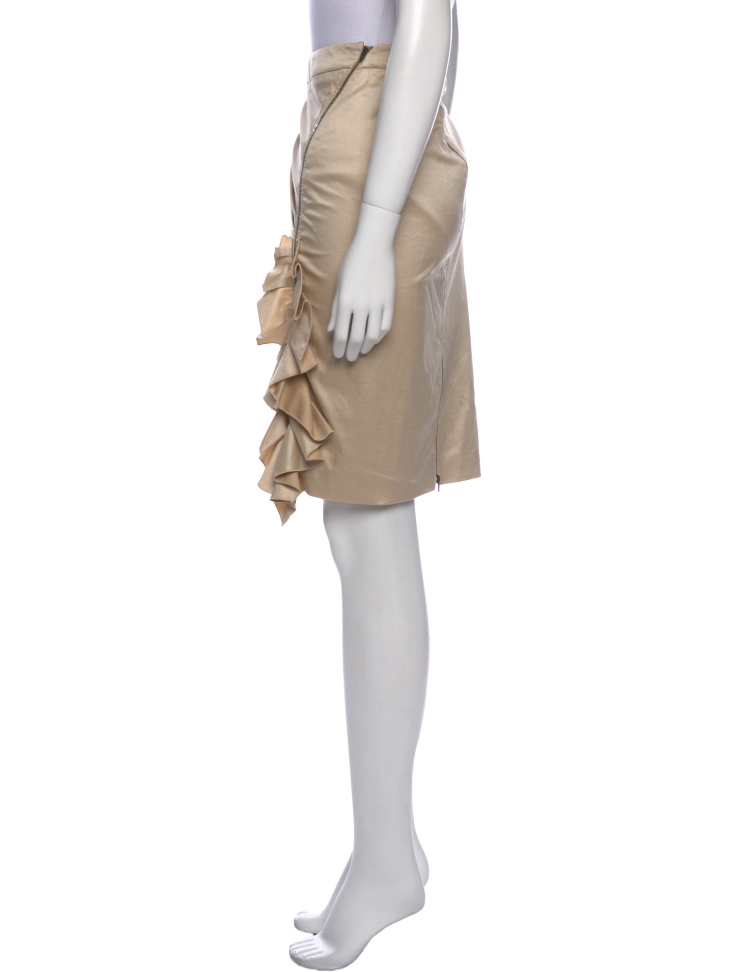 Stella McCartney Ruffle Embellishment Knee-Length Skirt