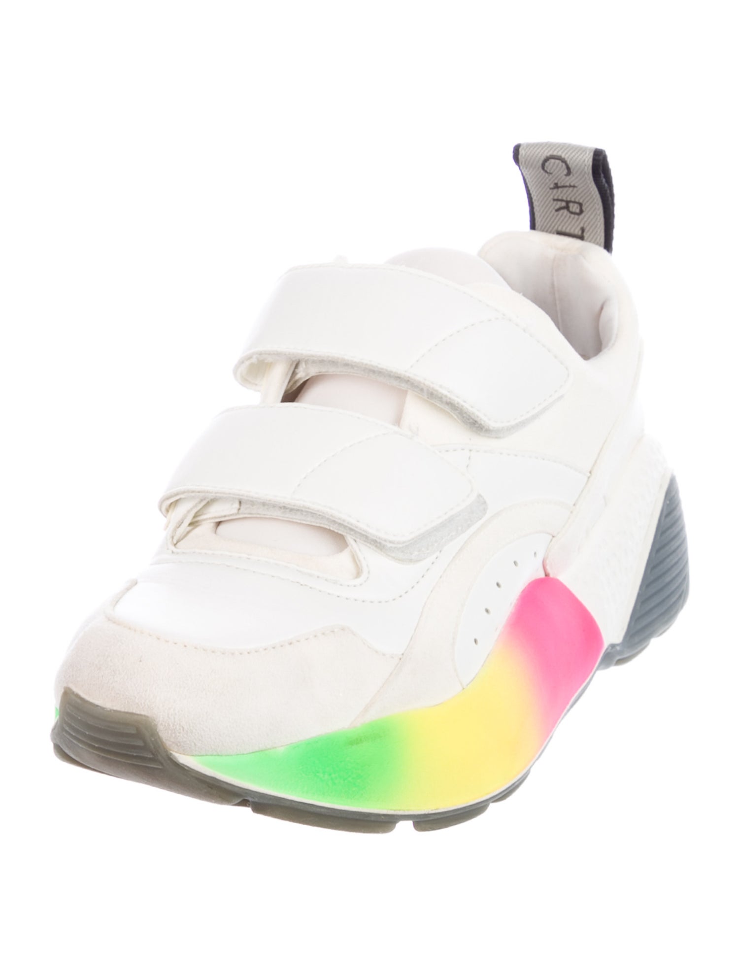 Stella McCartney Vegetarian Leather Printed Chunky Sneakers