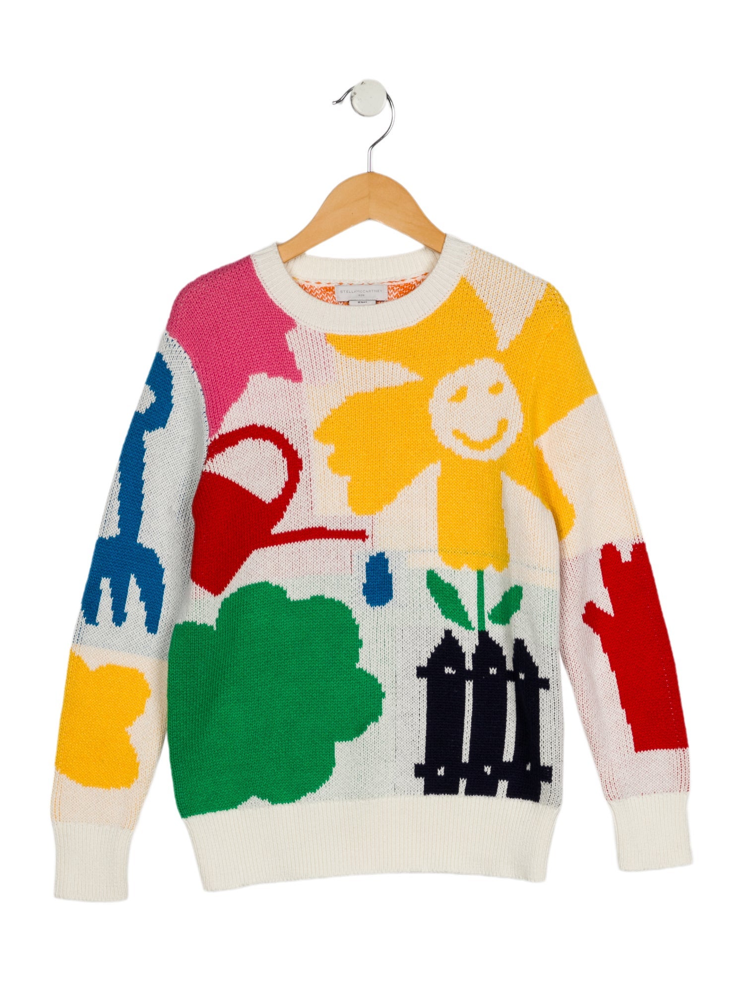 Stella McCartney Girls' Patterned Knit Sweater