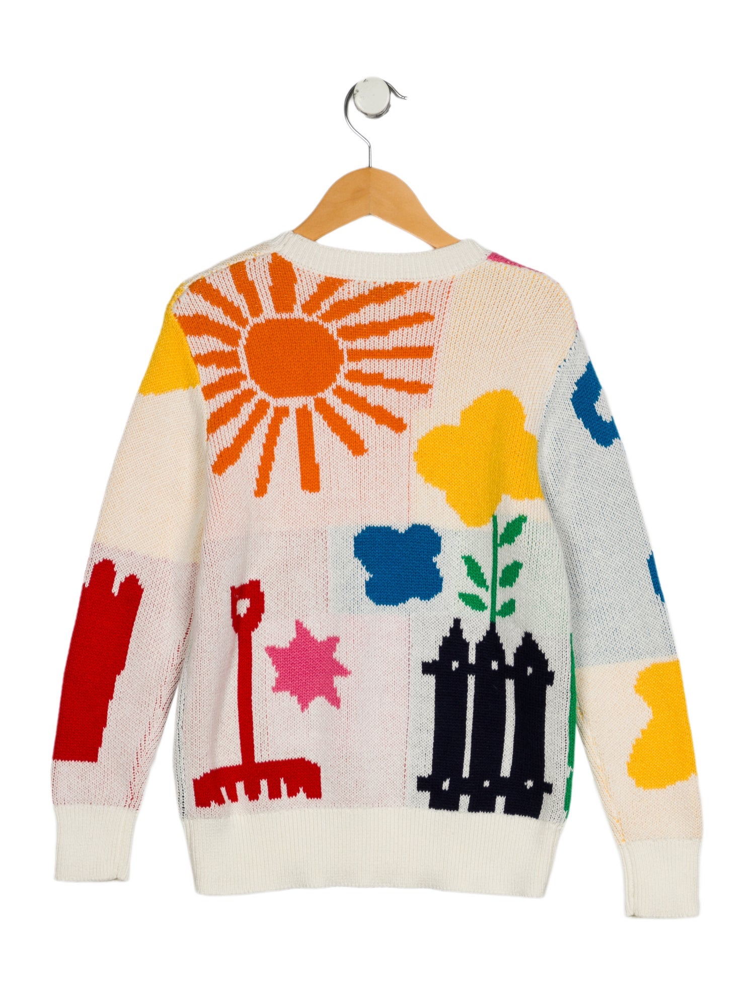Stella McCartney Girls' Patterned Knit Sweater