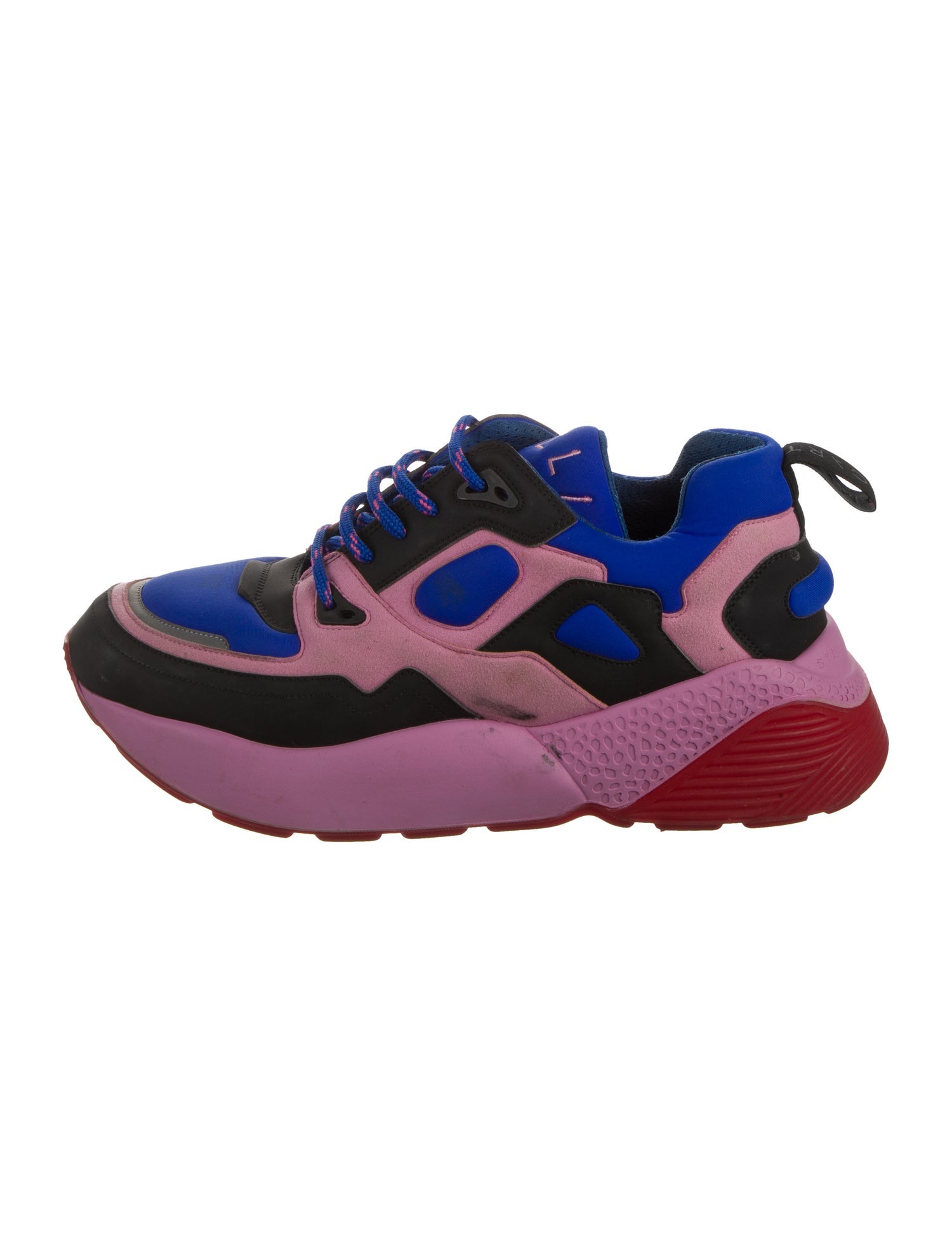 Stella McCartney Vegetarian Leather Printed Chunky Sneakers