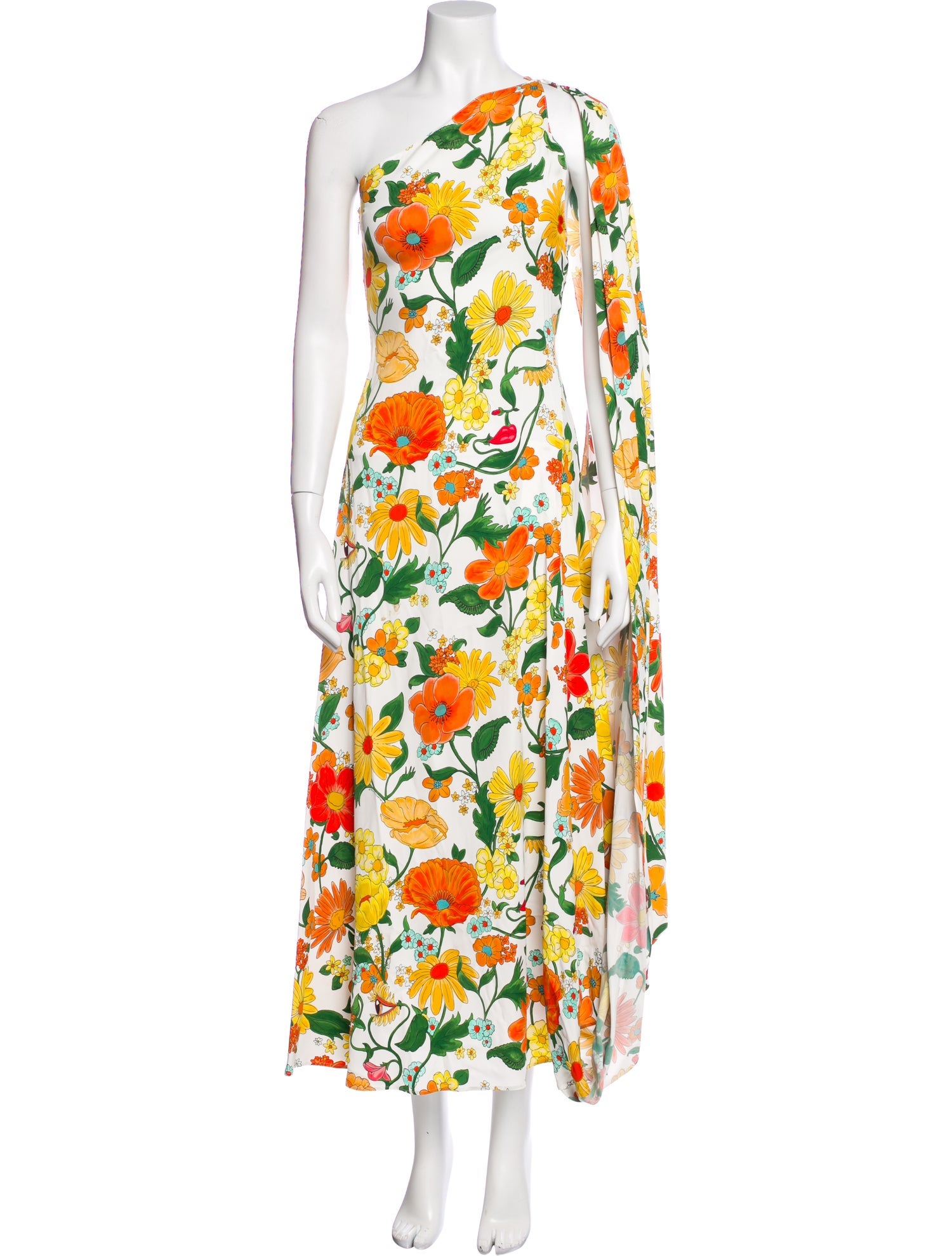 Stella McCartney Floral Print Long Dress