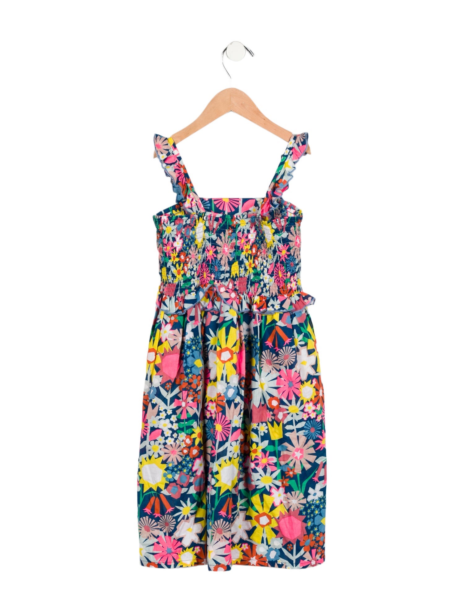Stella McCartney Girls' Floral Print Sleeveless Dress