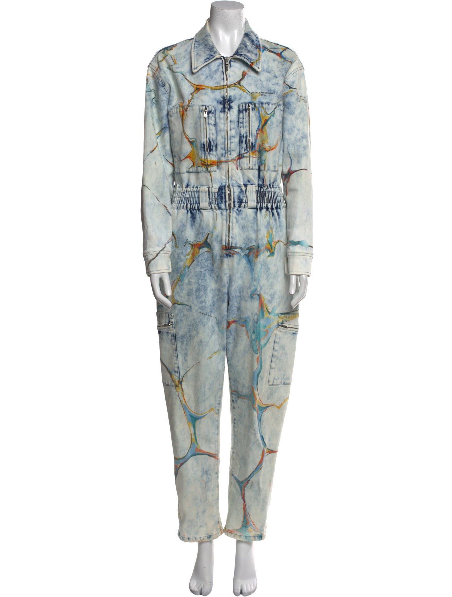 Stella McCartney Tie-Dye Print Jumpsuit