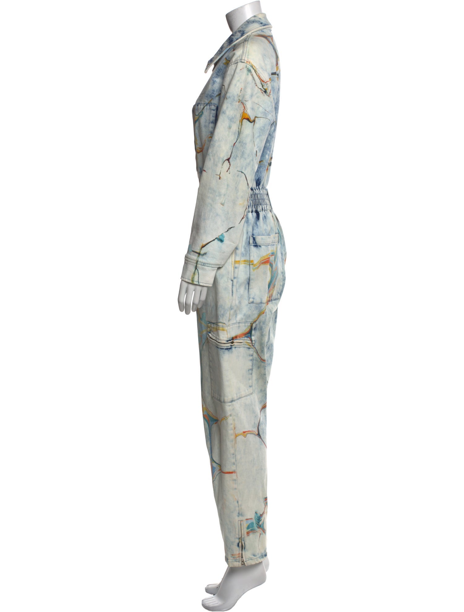 Stella McCartney Tie-Dye Print Jumpsuit
