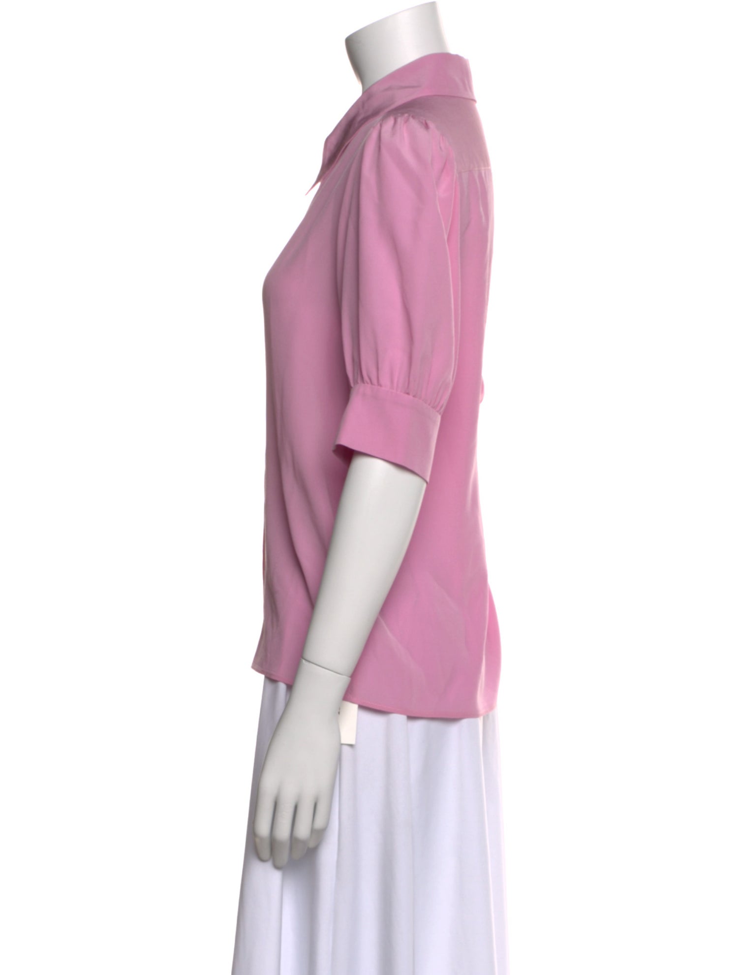 Stella McCartney Three-Quarter Sleeve Button-Up Top