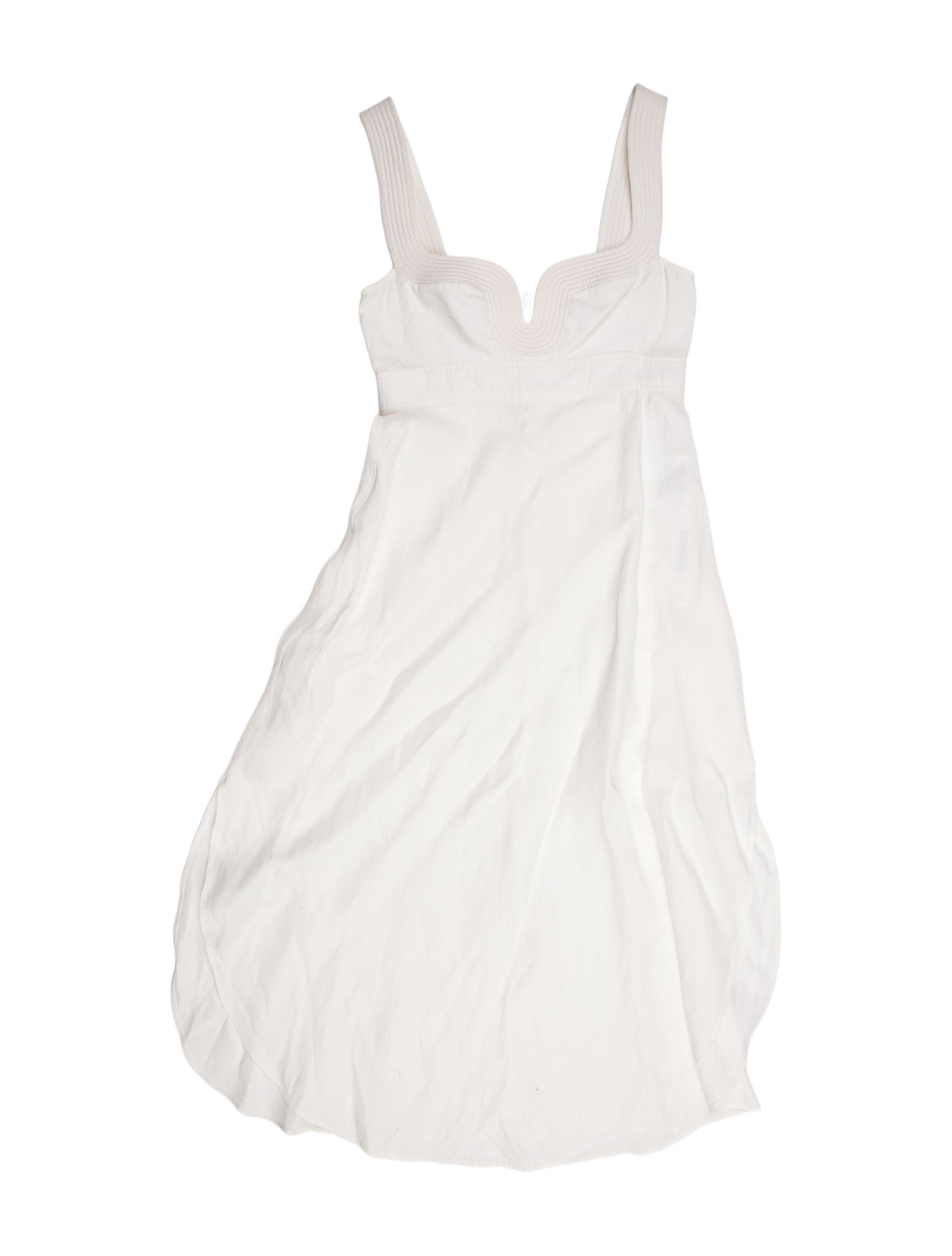 Stella McCartney Square Neckline Midi Length Dress