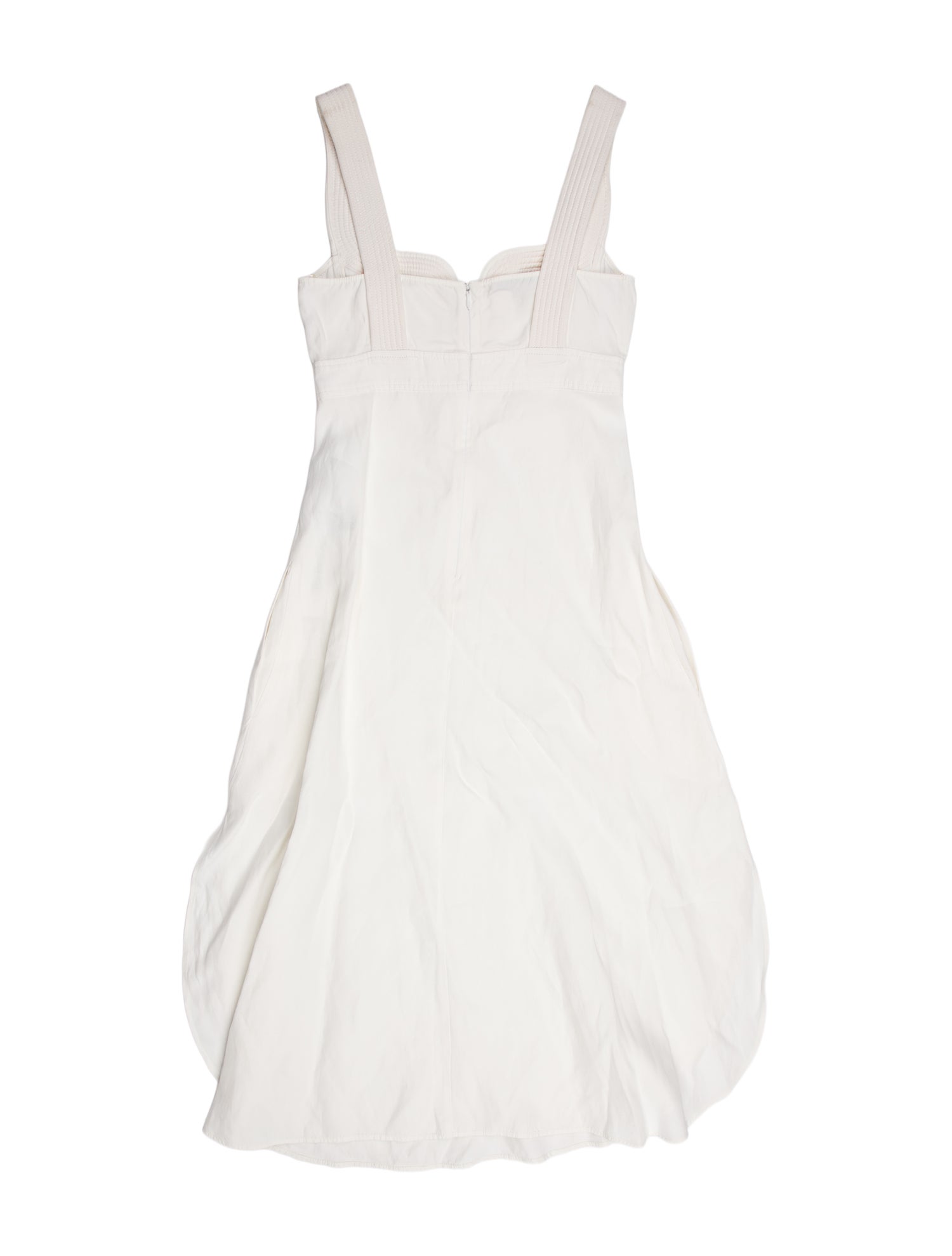 Stella McCartney Square Neckline Midi Length Dress