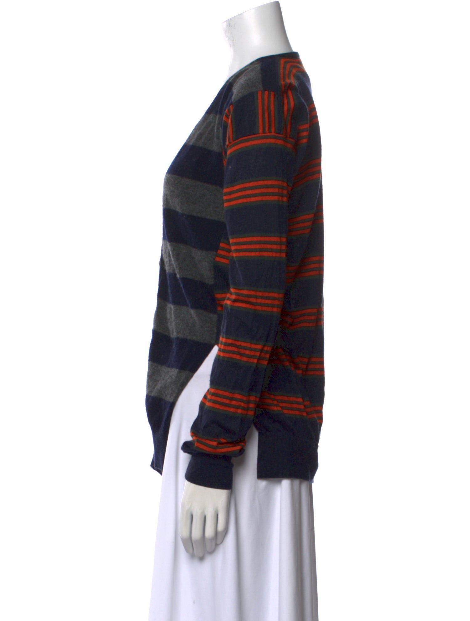 Stella McCartney Virgin Wool Striped Sweater