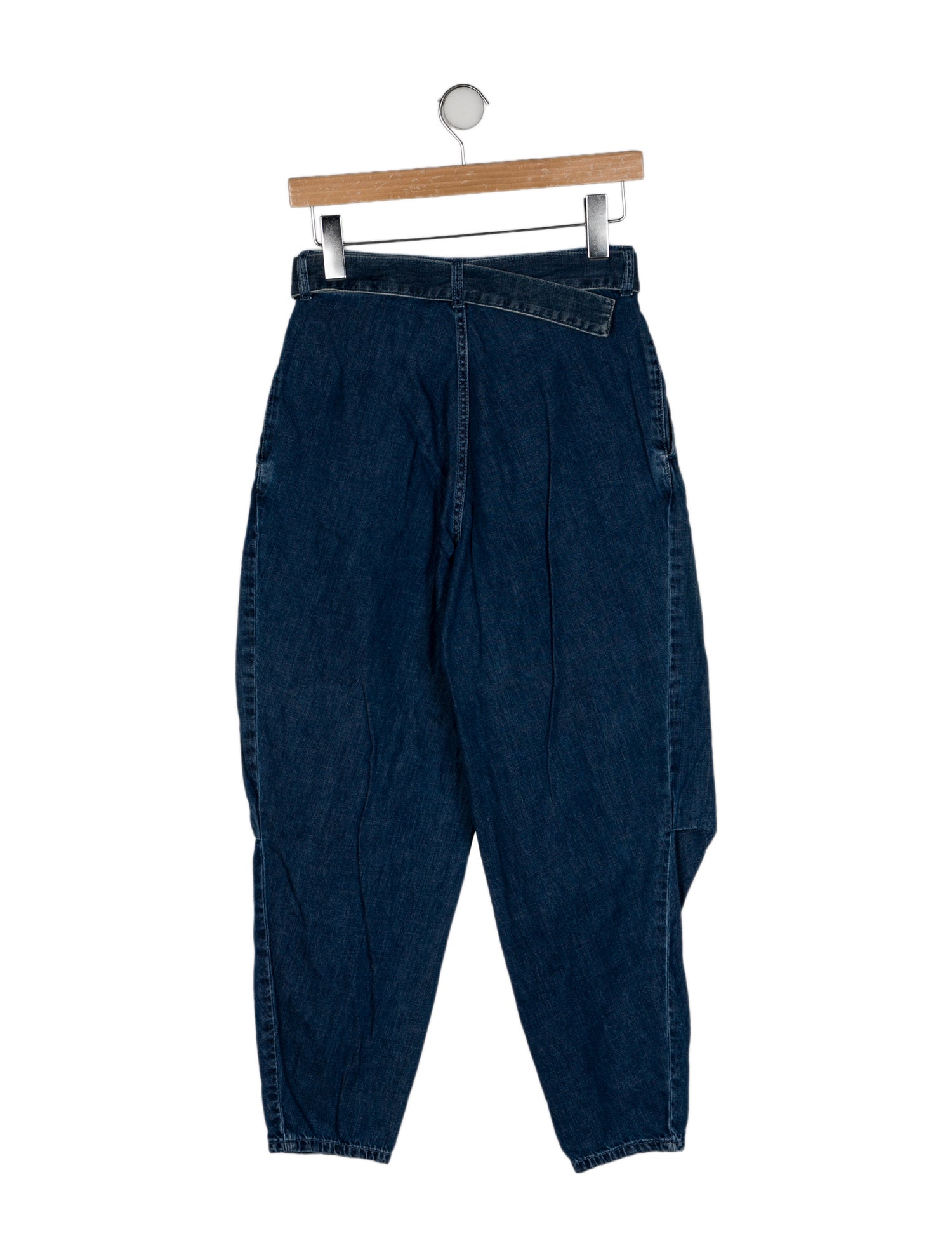 Stella McCartney High-Rise Straight Leg Jeans