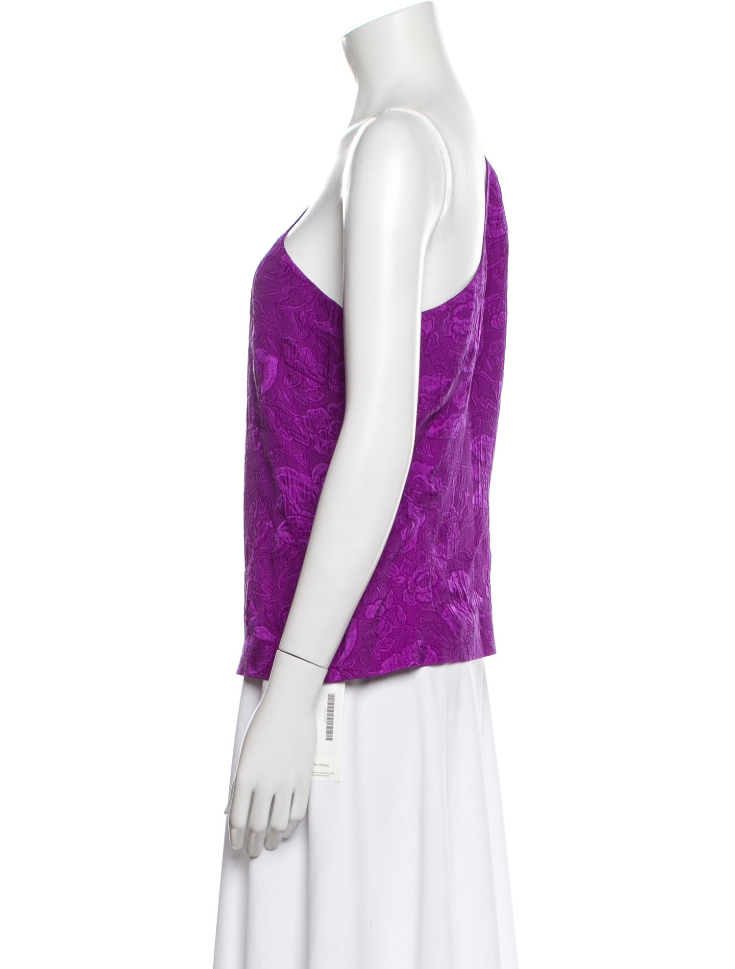 Stella McCartney Silk One-Shoulder Top