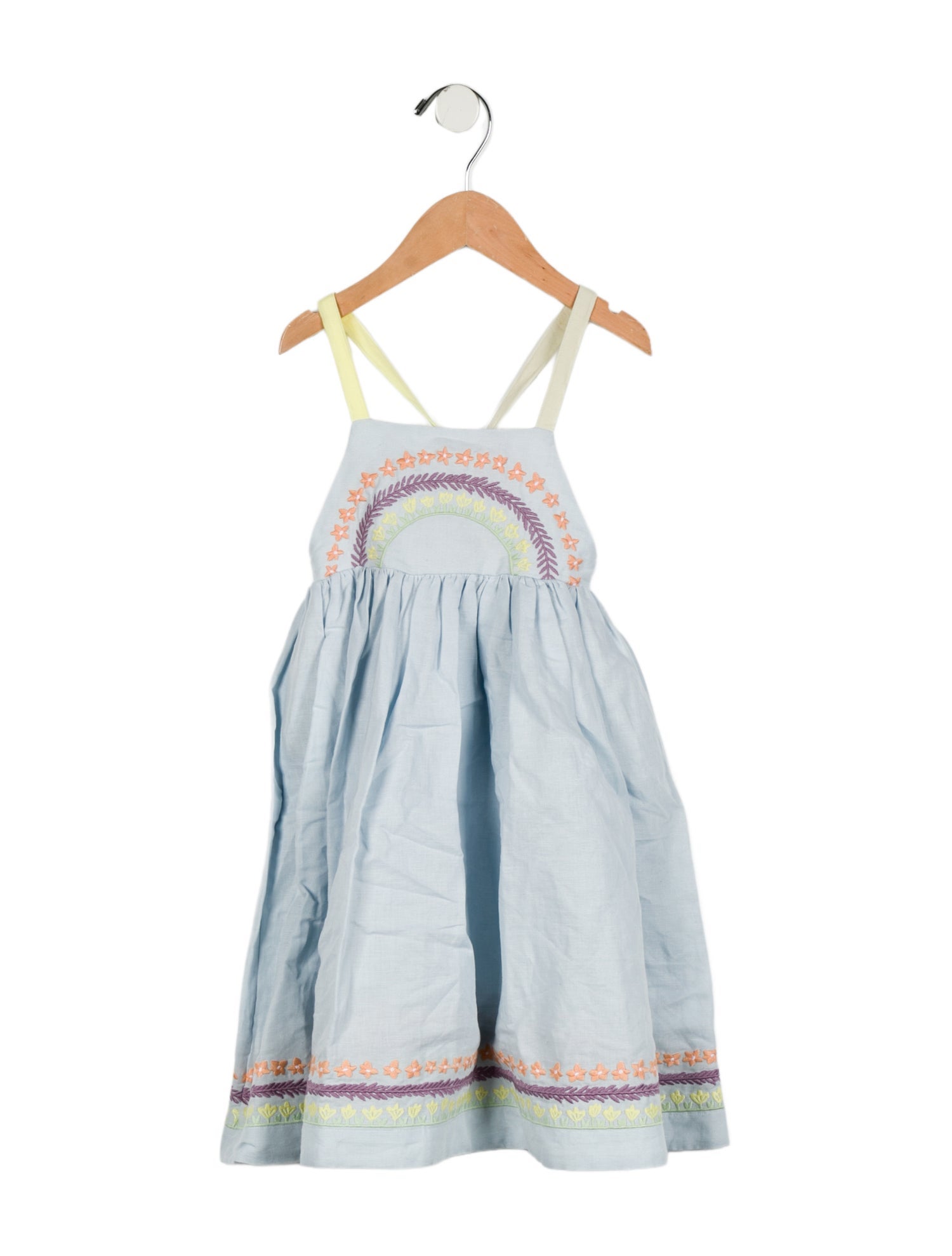 Stella McCartney Girls' Sleeveless Pattern Print Dress