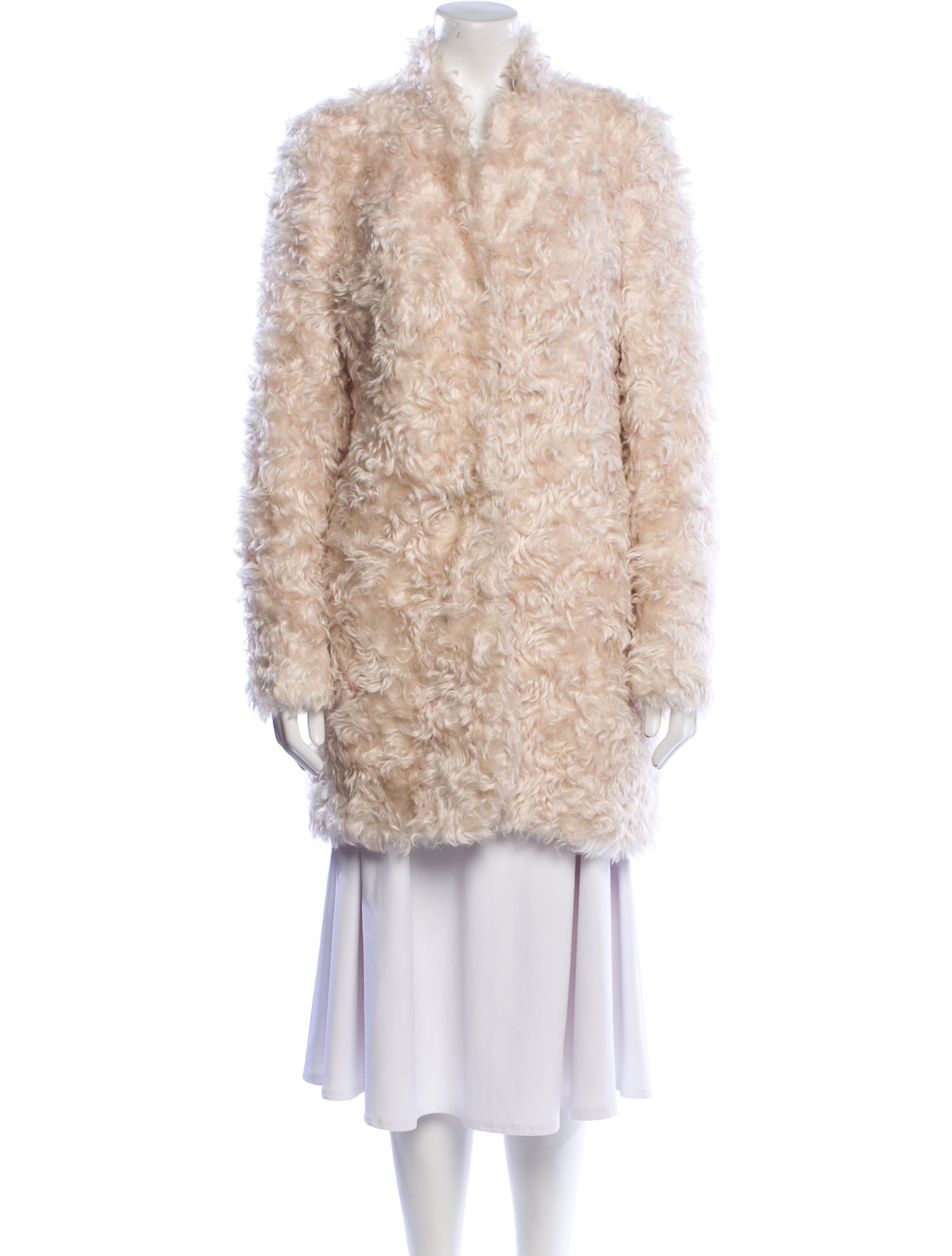 Stella McCartney Mohair Faux Fur Coat