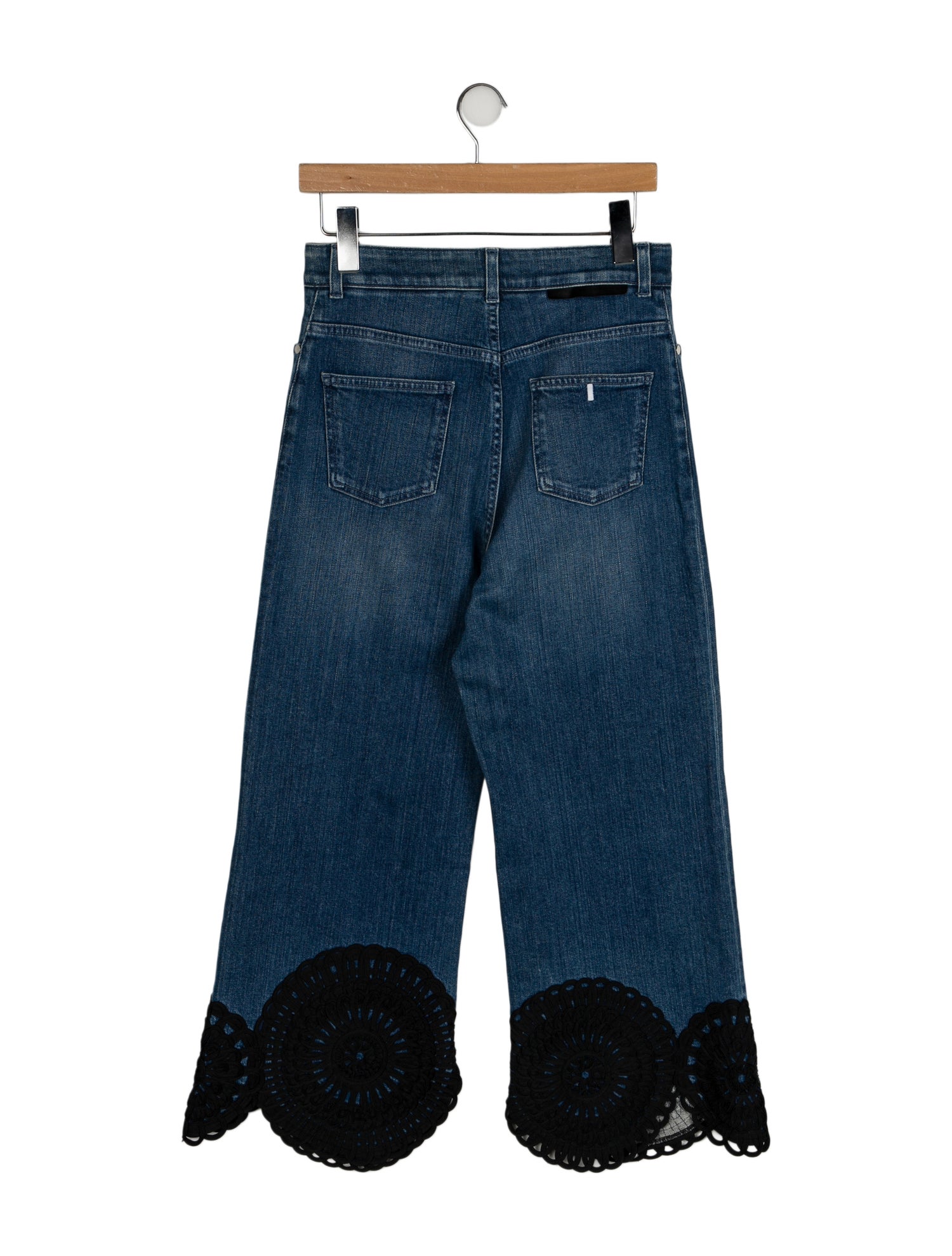 Stella McCartney High-Rise Wide Leg Jeans