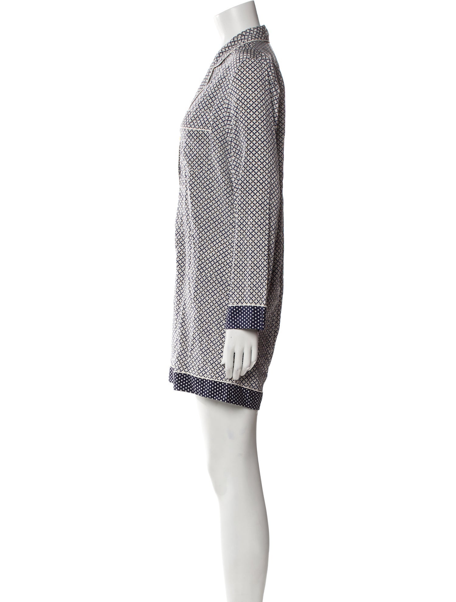 Stella McCartney Silk Printed Pajamas