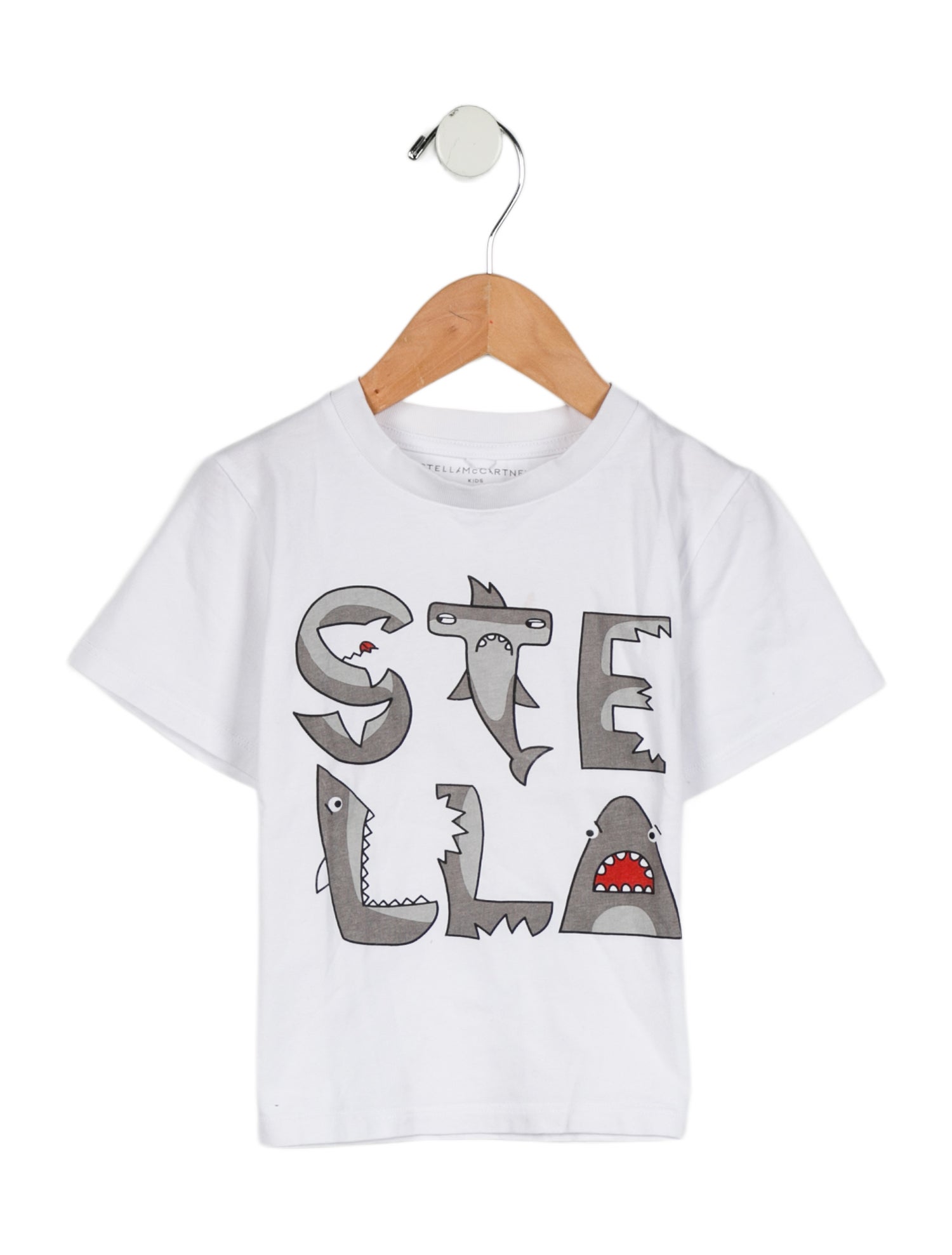 Stella McCartney Boys' Shark Graphic T-Shirt